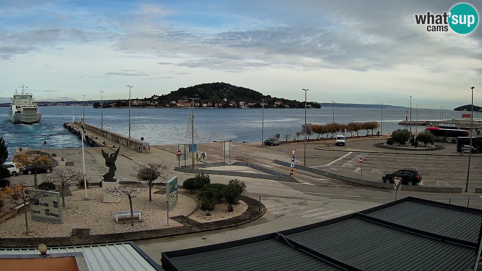 Cámara web UGLJAN – Transportar de Preko a Zadar