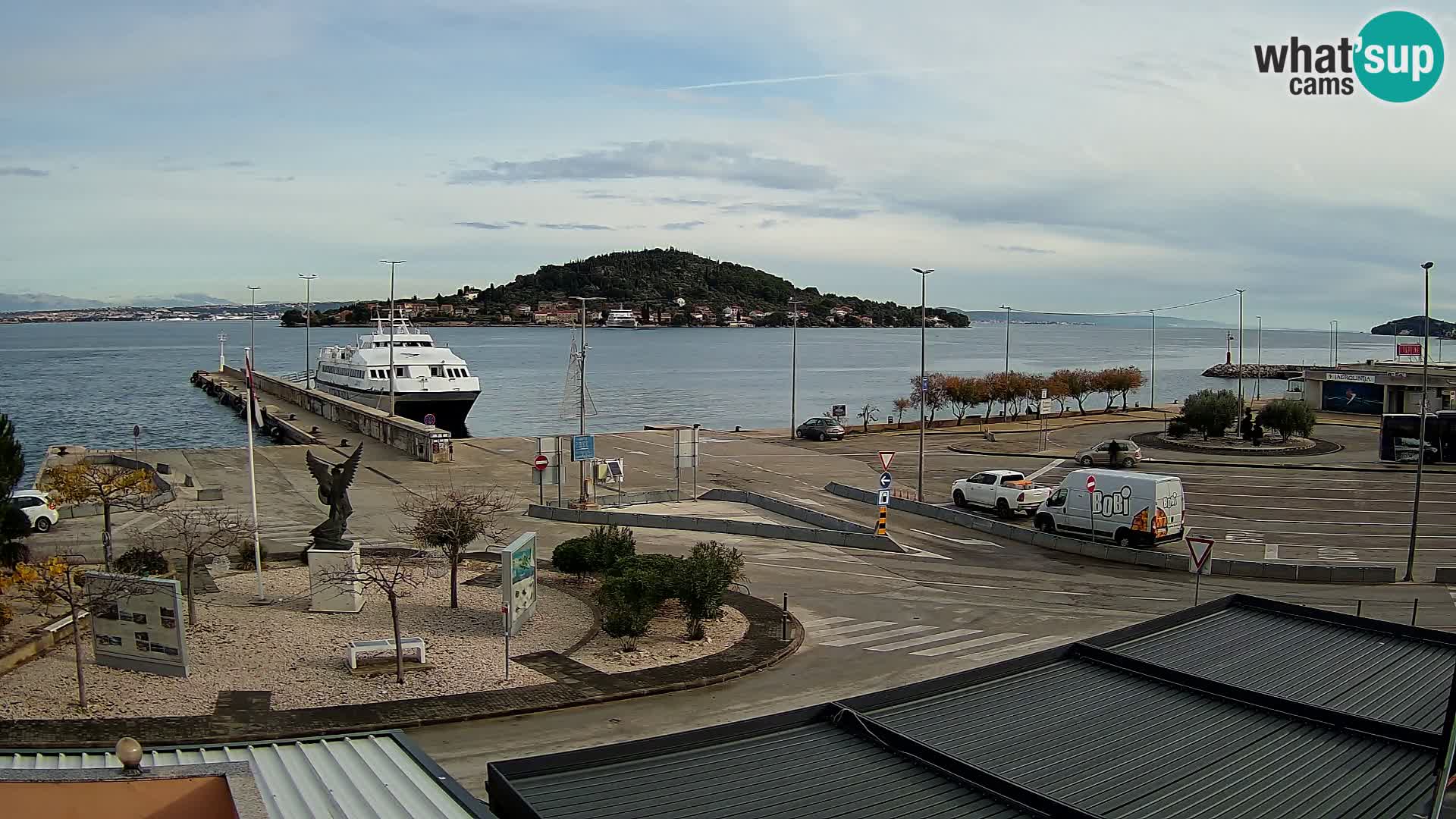 Cámara web UGLJAN – Transportar de Preko a Zadar