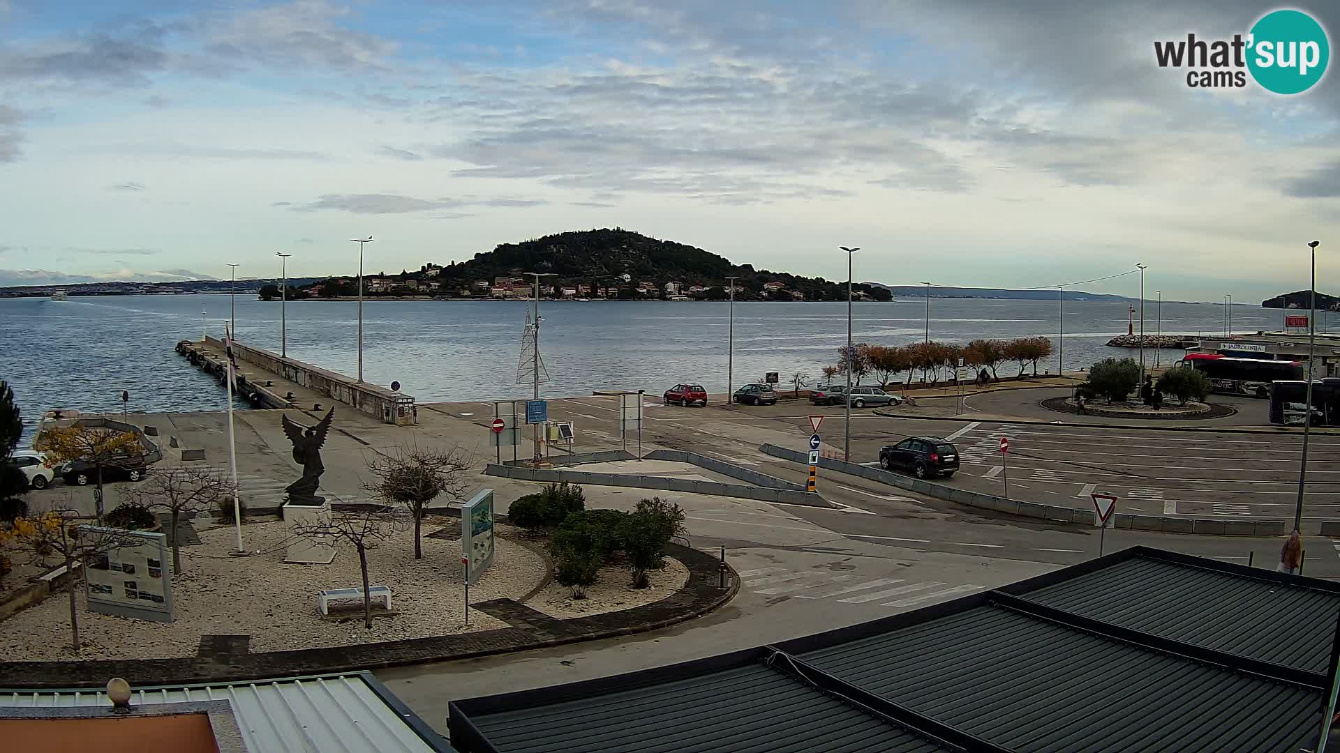 Web cam UGLJAN – Ferry de Preko à Zadar
