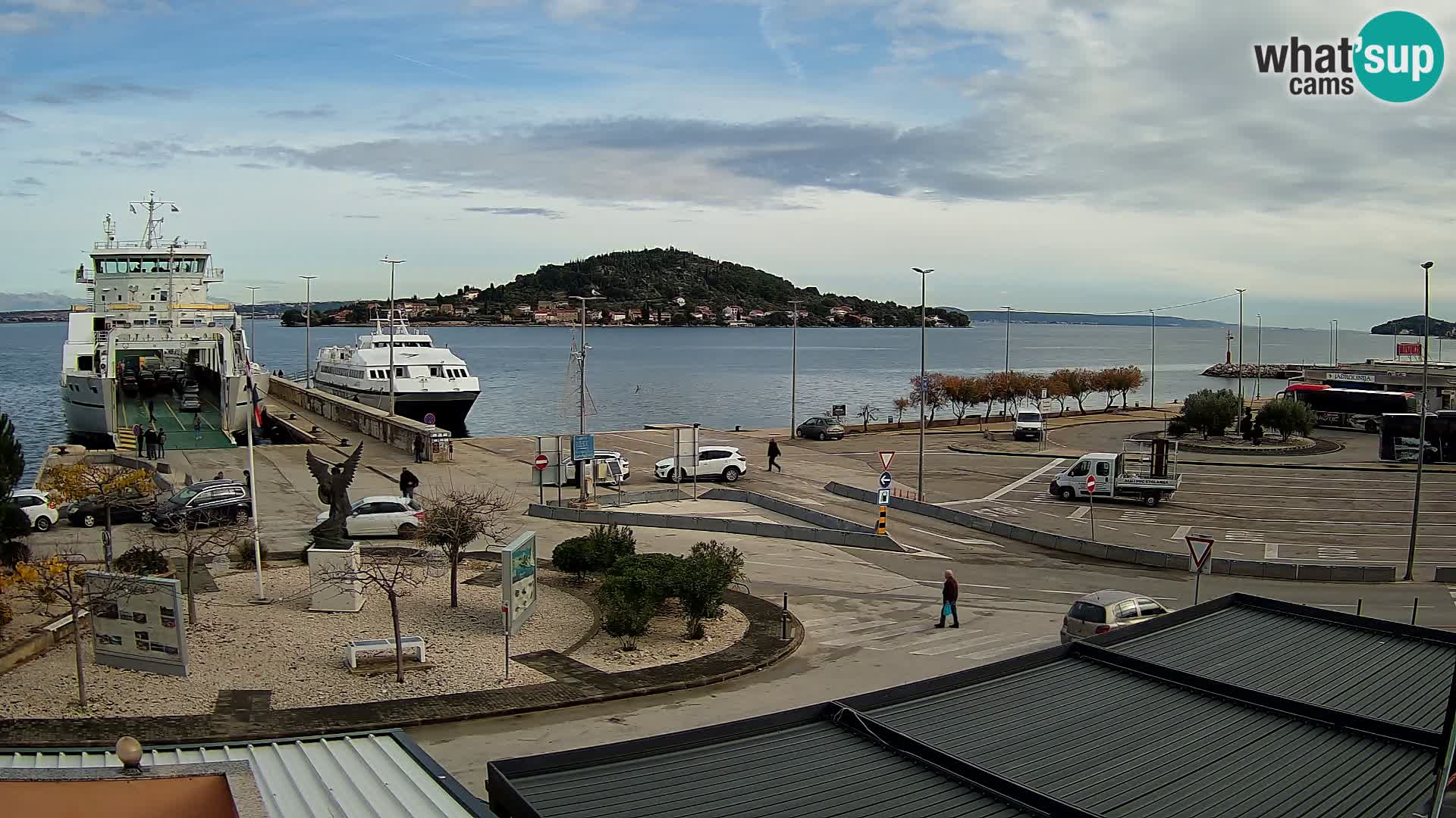 Cámara web UGLJAN – Transportar de Preko a Zadar