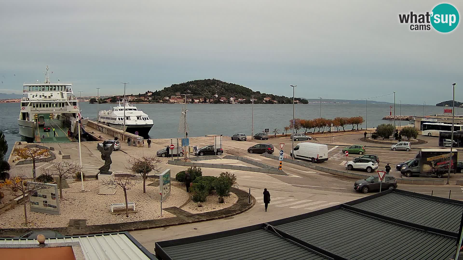 Web cam UGLJAN – Ferry de Preko à Zadar