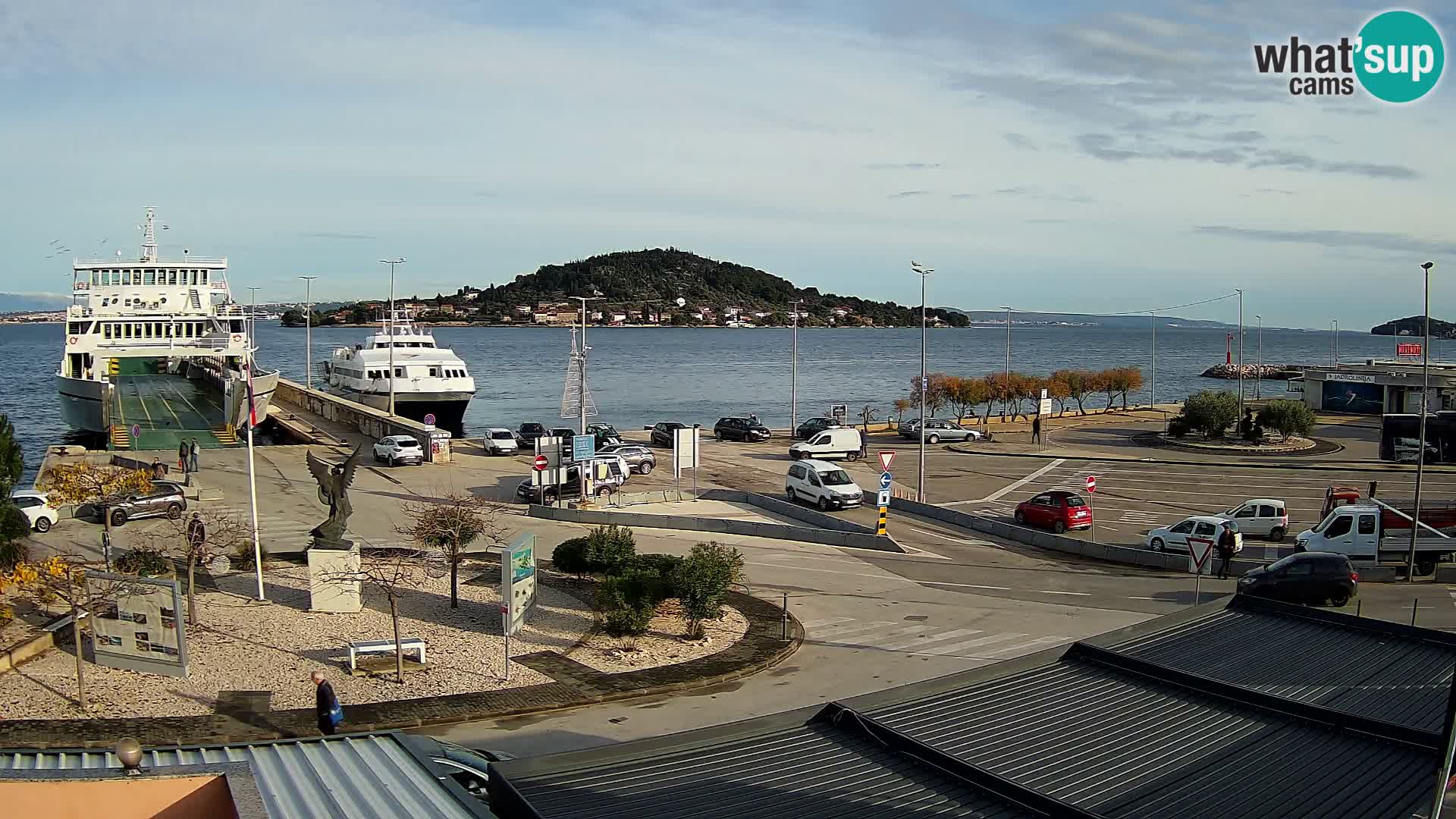 Cámara web UGLJAN – Transportar de Preko a Zadar