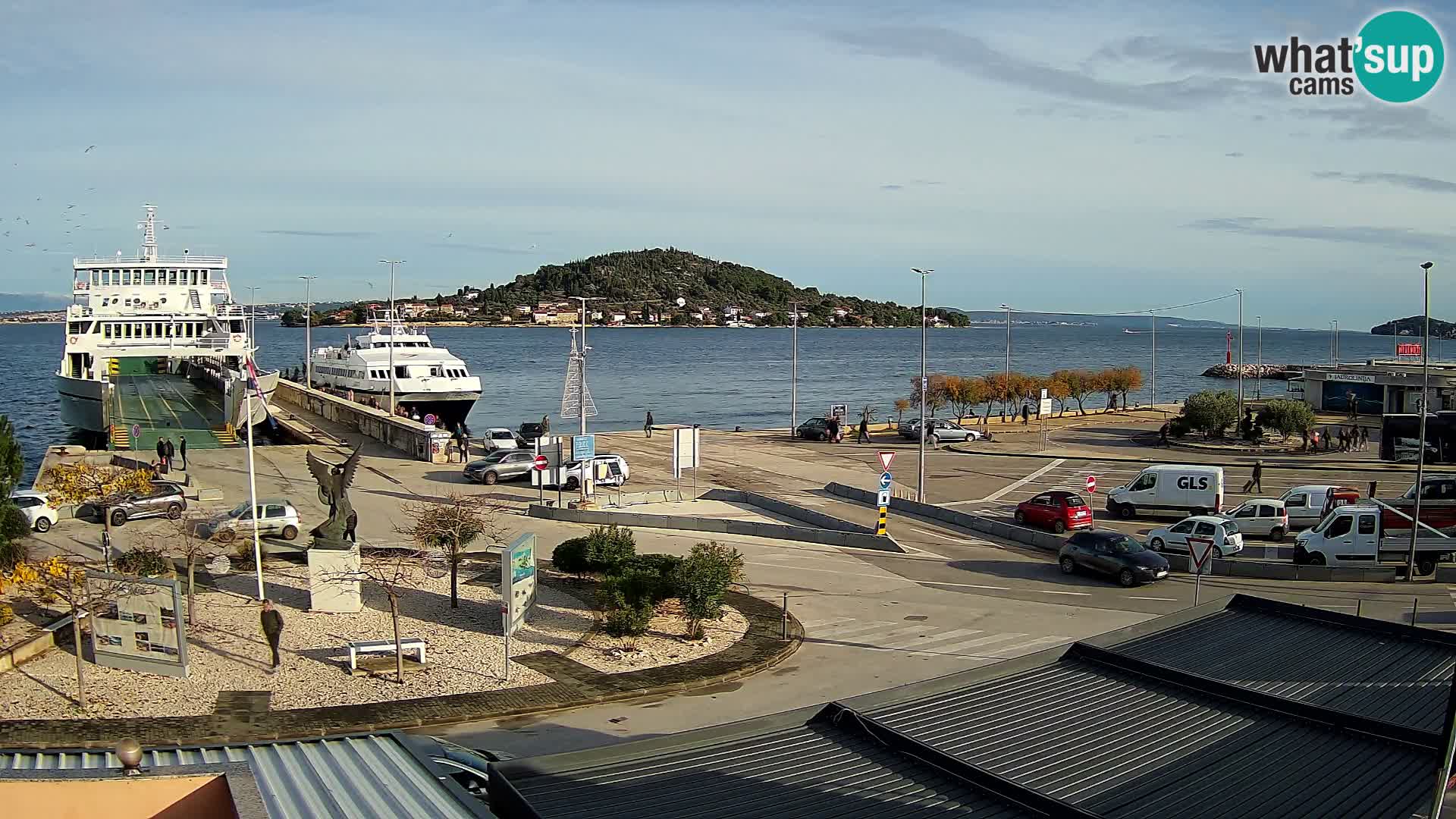 Cámara web UGLJAN – Transportar de Preko a Zadar