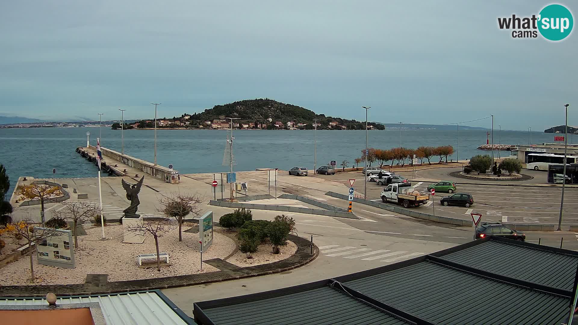 Web cam UGLJAN – Ferry de Preko à Zadar