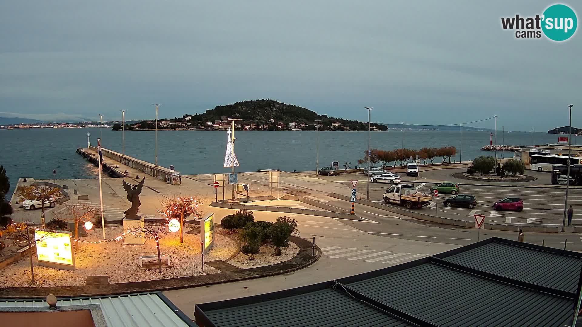 Cámara web UGLJAN – Transportar de Preko a Zadar