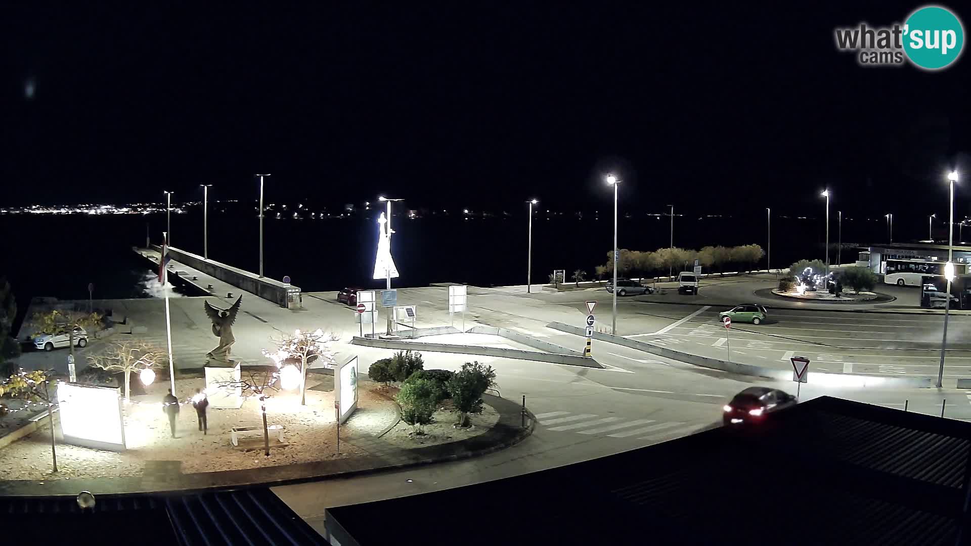 Webcam Ugliano – terminal traghetto da Preko a Zara