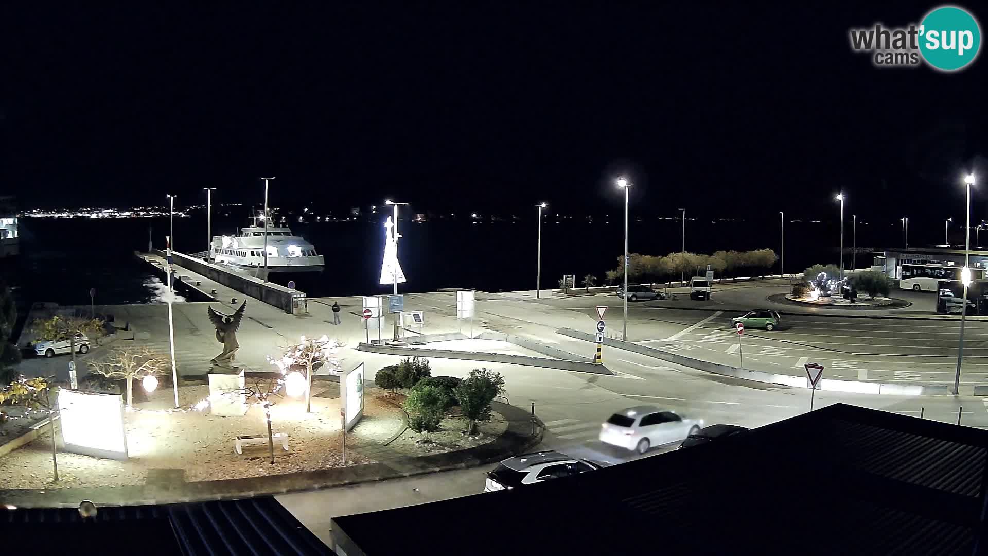 Spletna kamera Ugljan – trajekt Preko – Zadar