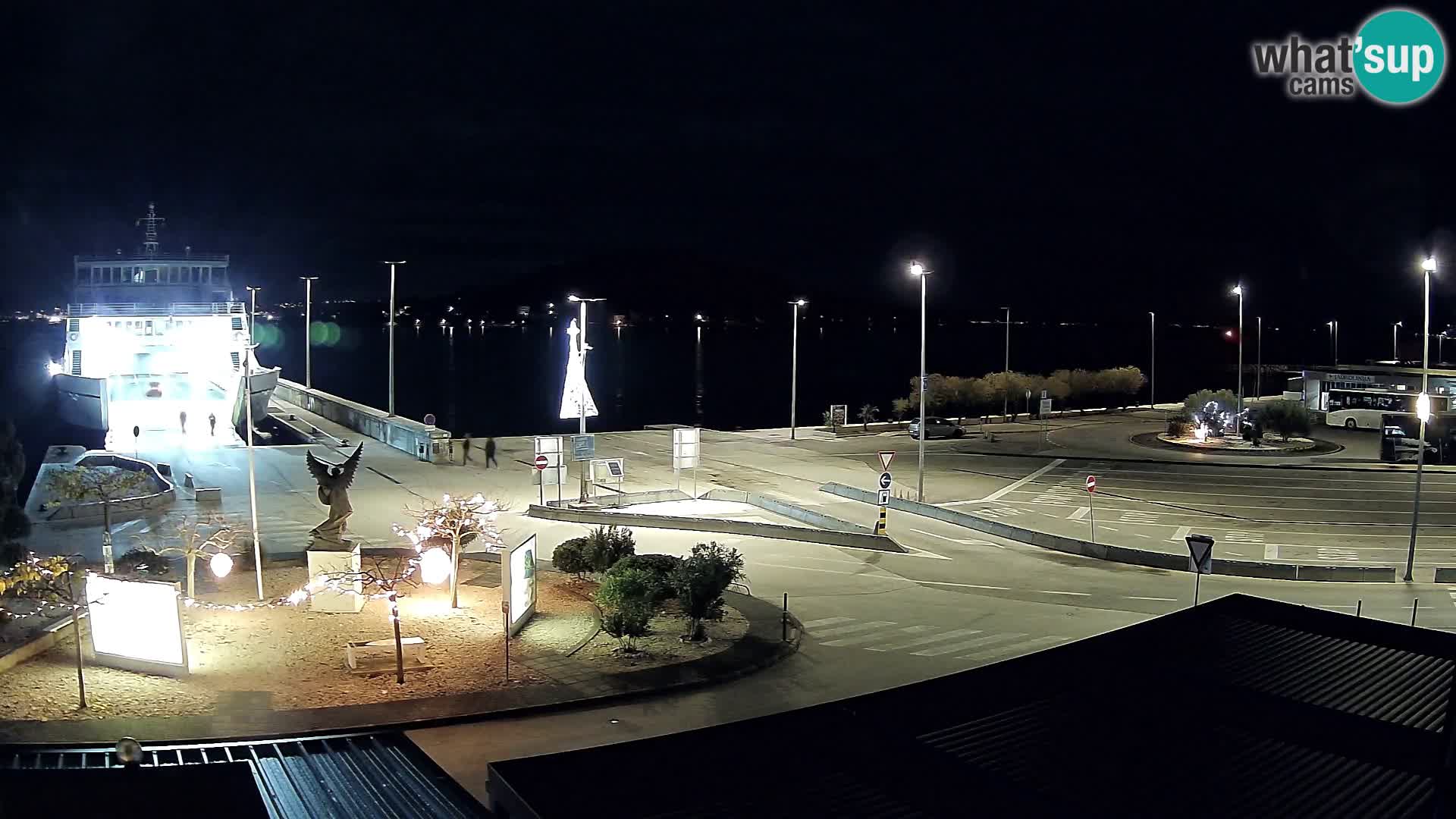 Webcam Ugliano – terminal traghetto da Preko a Zara