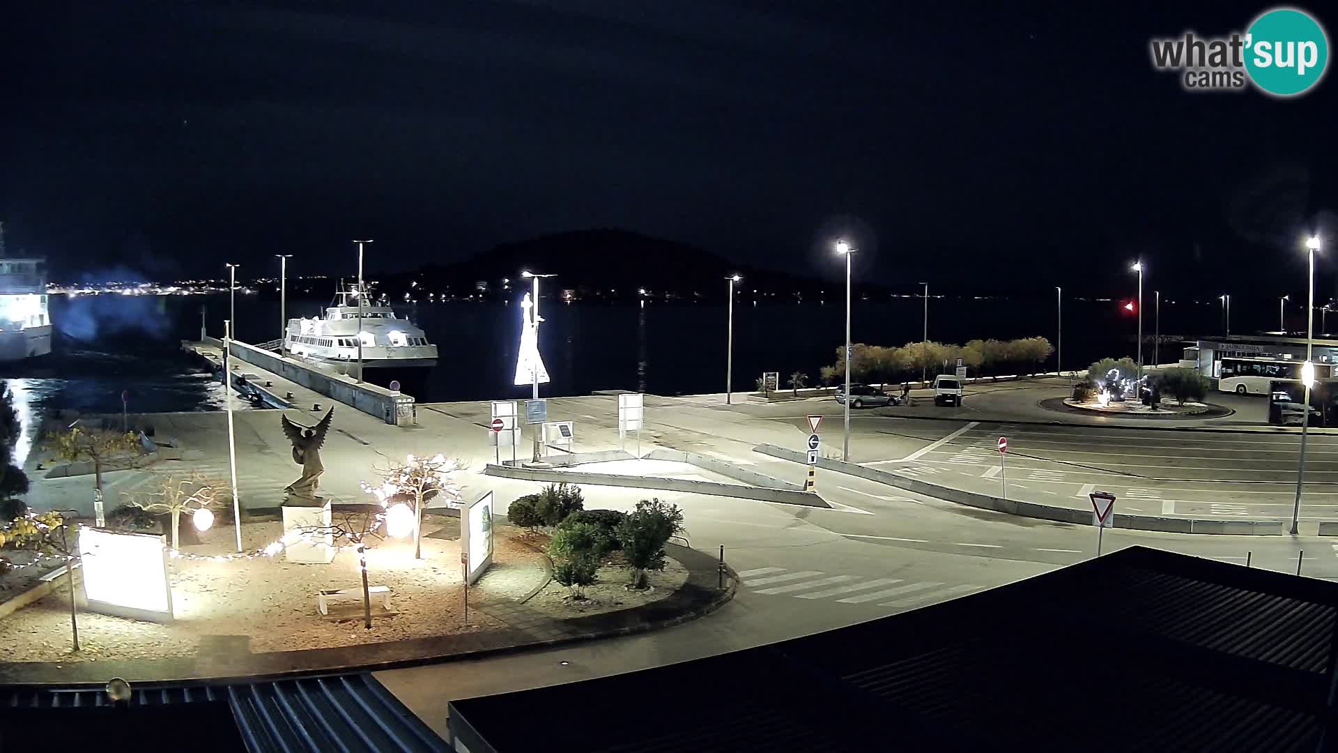 Web kamera Ugljan – Preko trajekt za Zadar