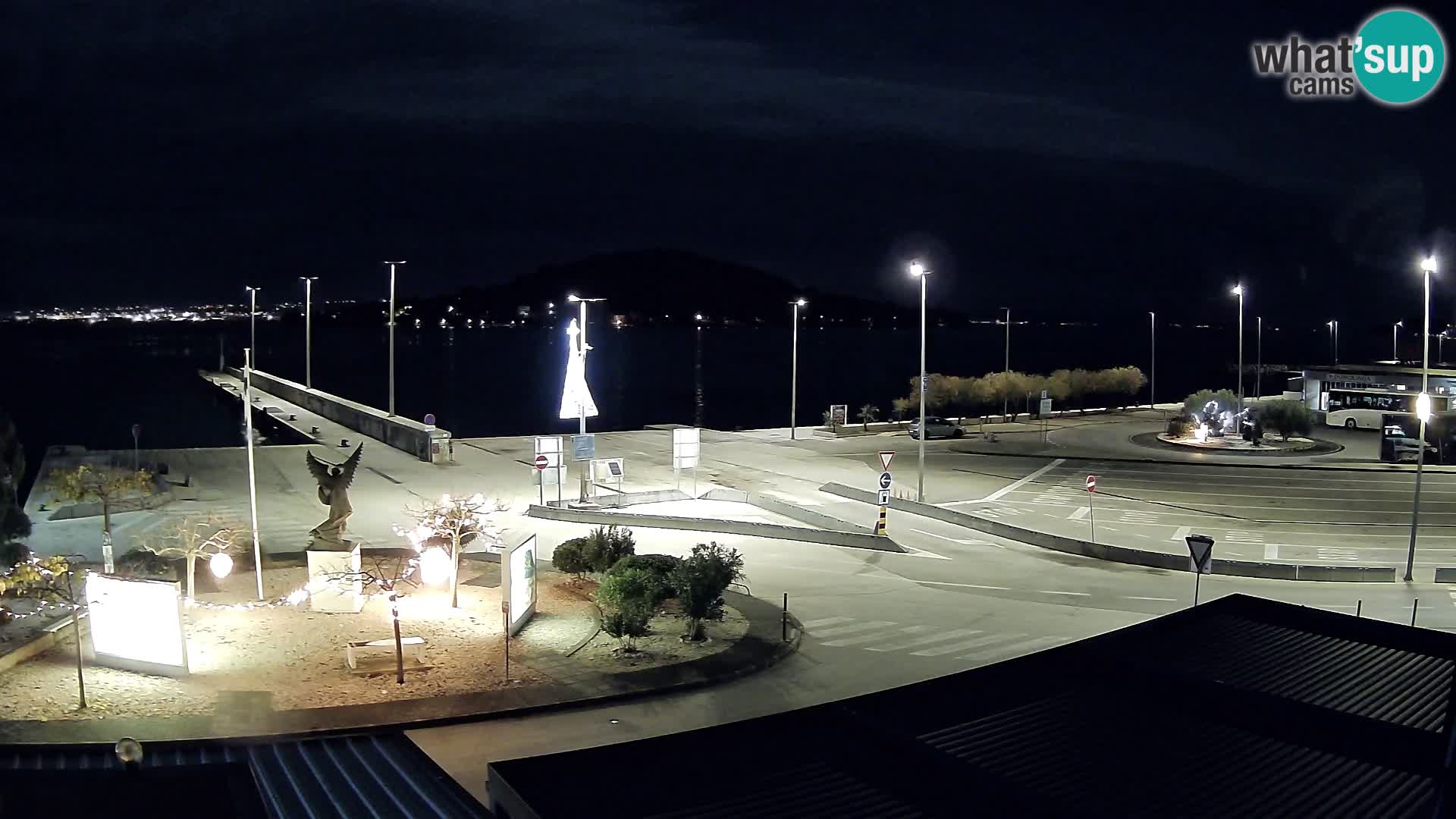 Webcam Ugliano – terminal traghetto da Preko a Zara