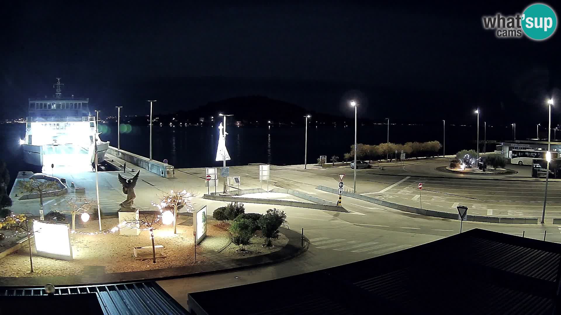 Webcam Ugliano – terminal traghetto da Preko a Zara