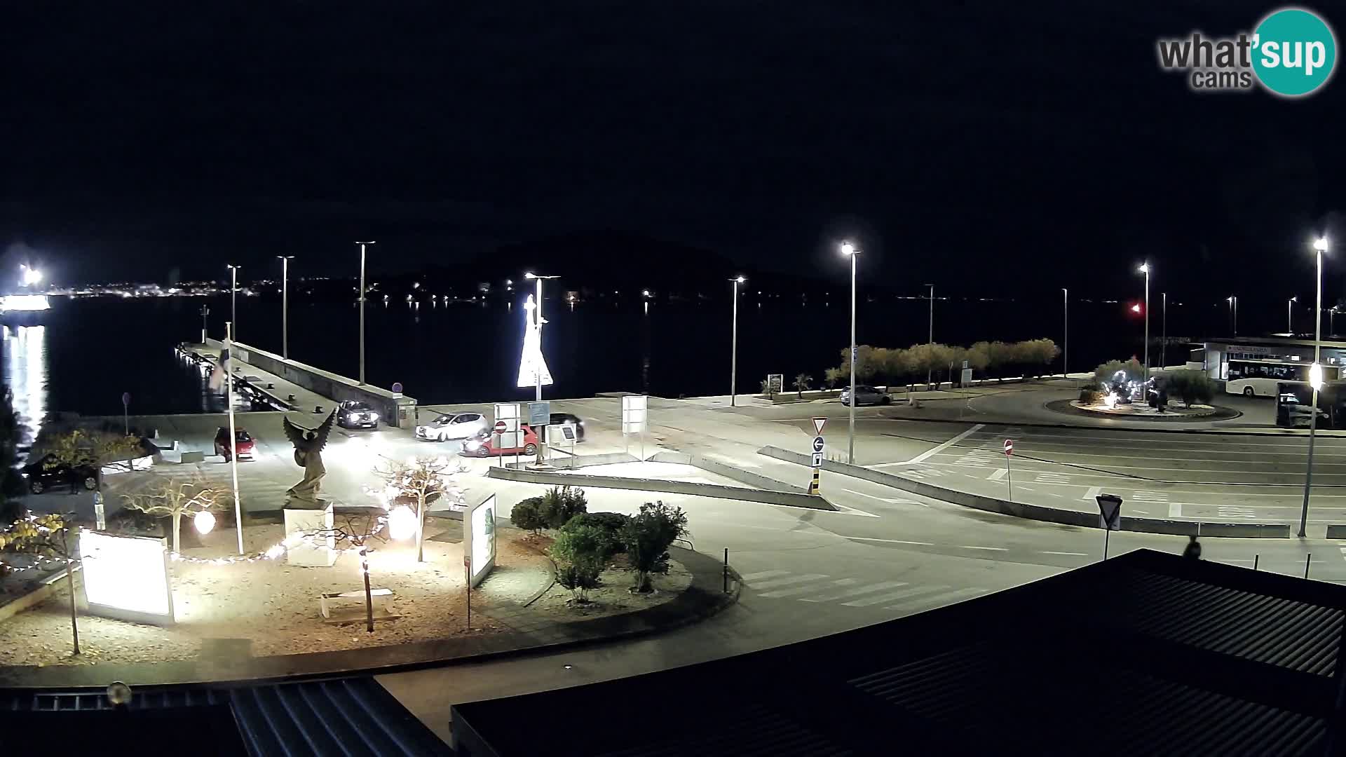 Webcam Ugliano – terminal traghetto da Preko a Zara