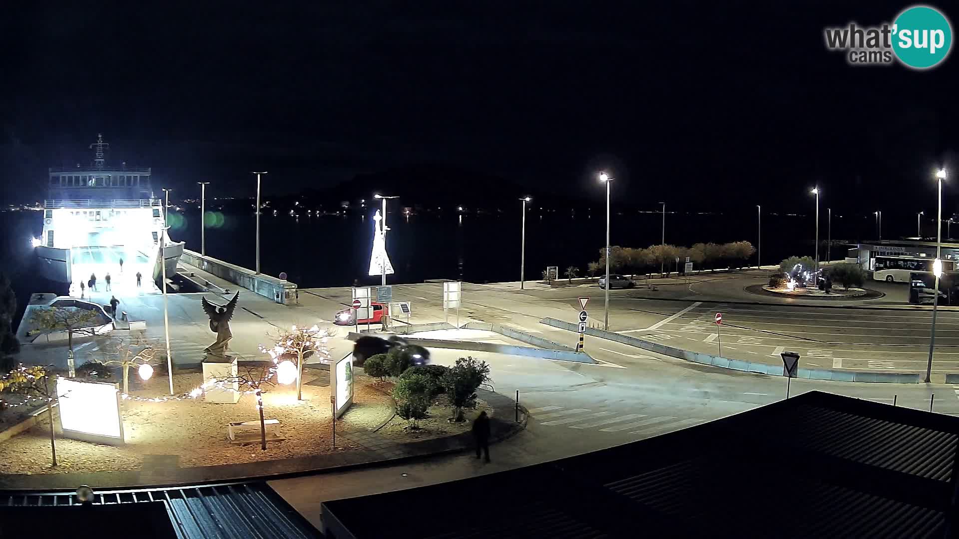 Webcam Ugliano – terminal traghetto da Preko a Zara