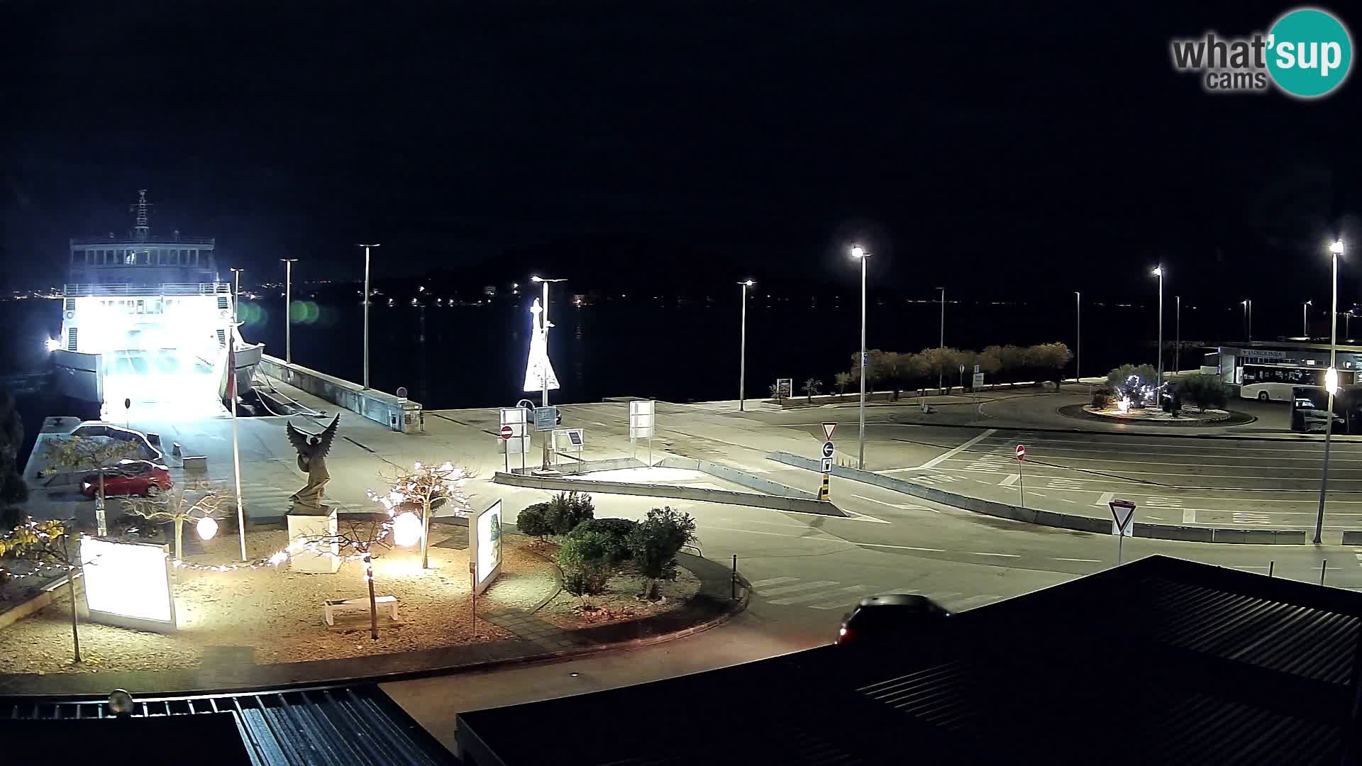 Webcam Ugliano – terminal traghetto da Preko a Zara