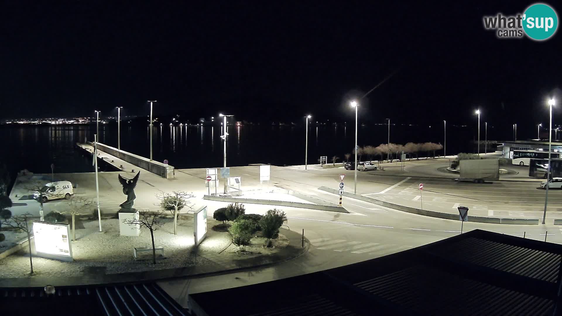 Web kamera Ugljan – Preko trajekt za Zadar