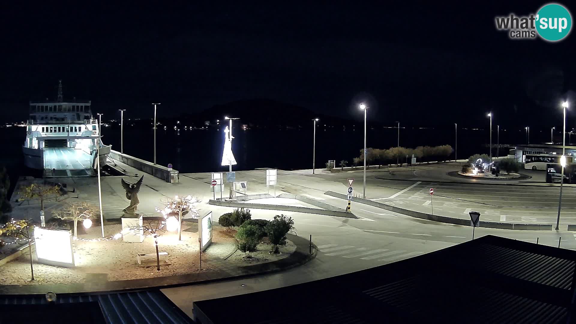 Webcam Ugliano – terminal traghetto da Preko a Zara