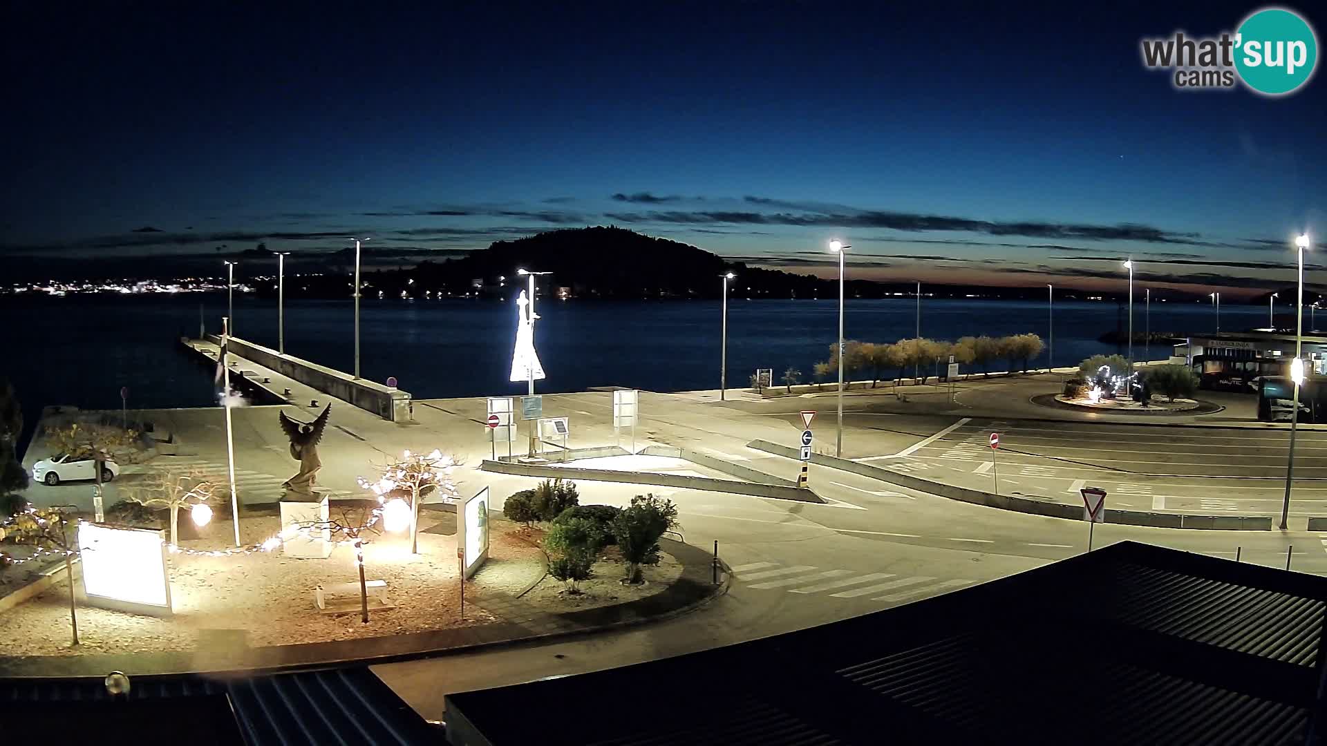 Webcam Ugliano – terminal traghetto da Preko a Zara