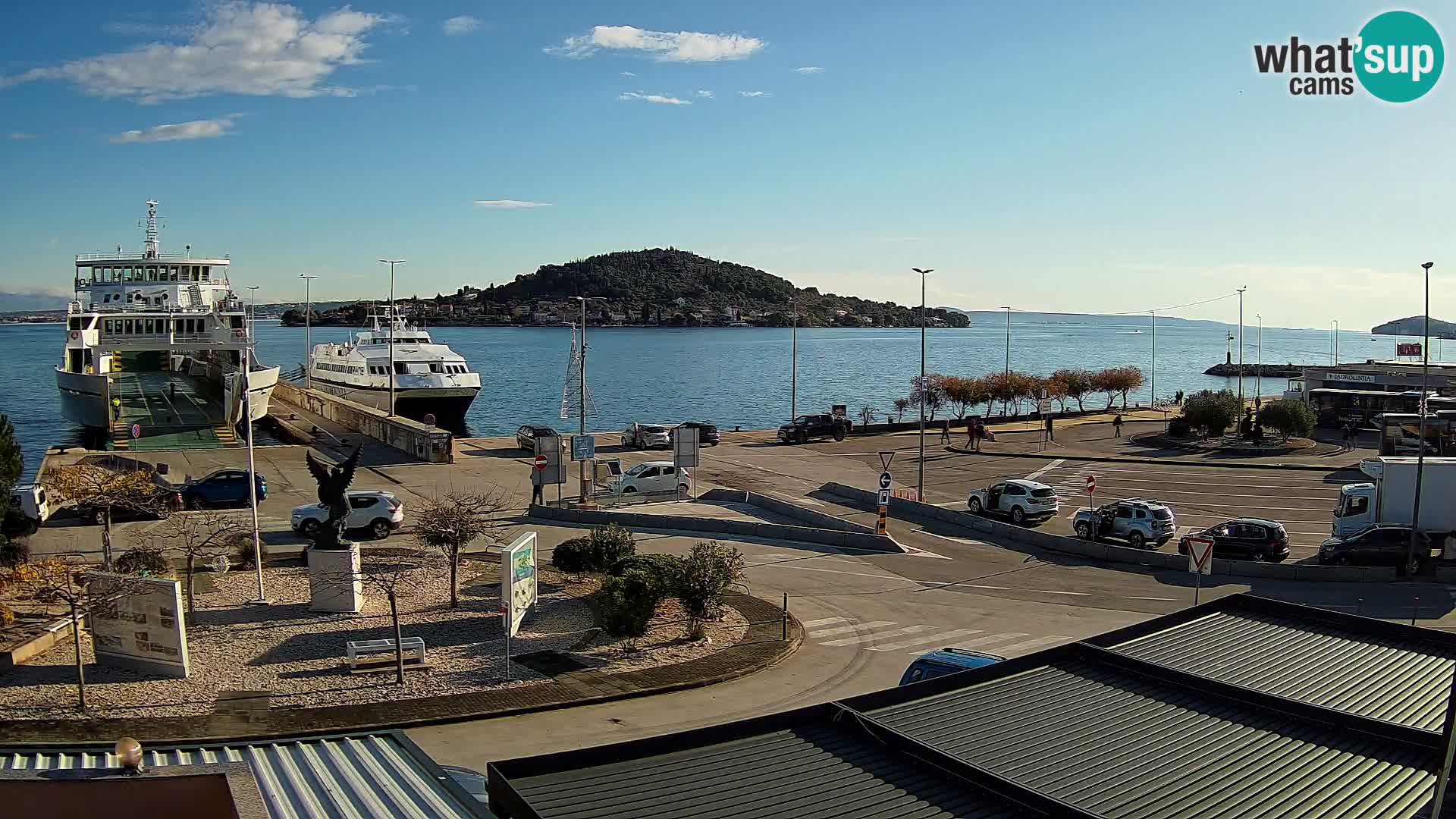 Web cam UGLJAN – Ferry de Preko à Zadar