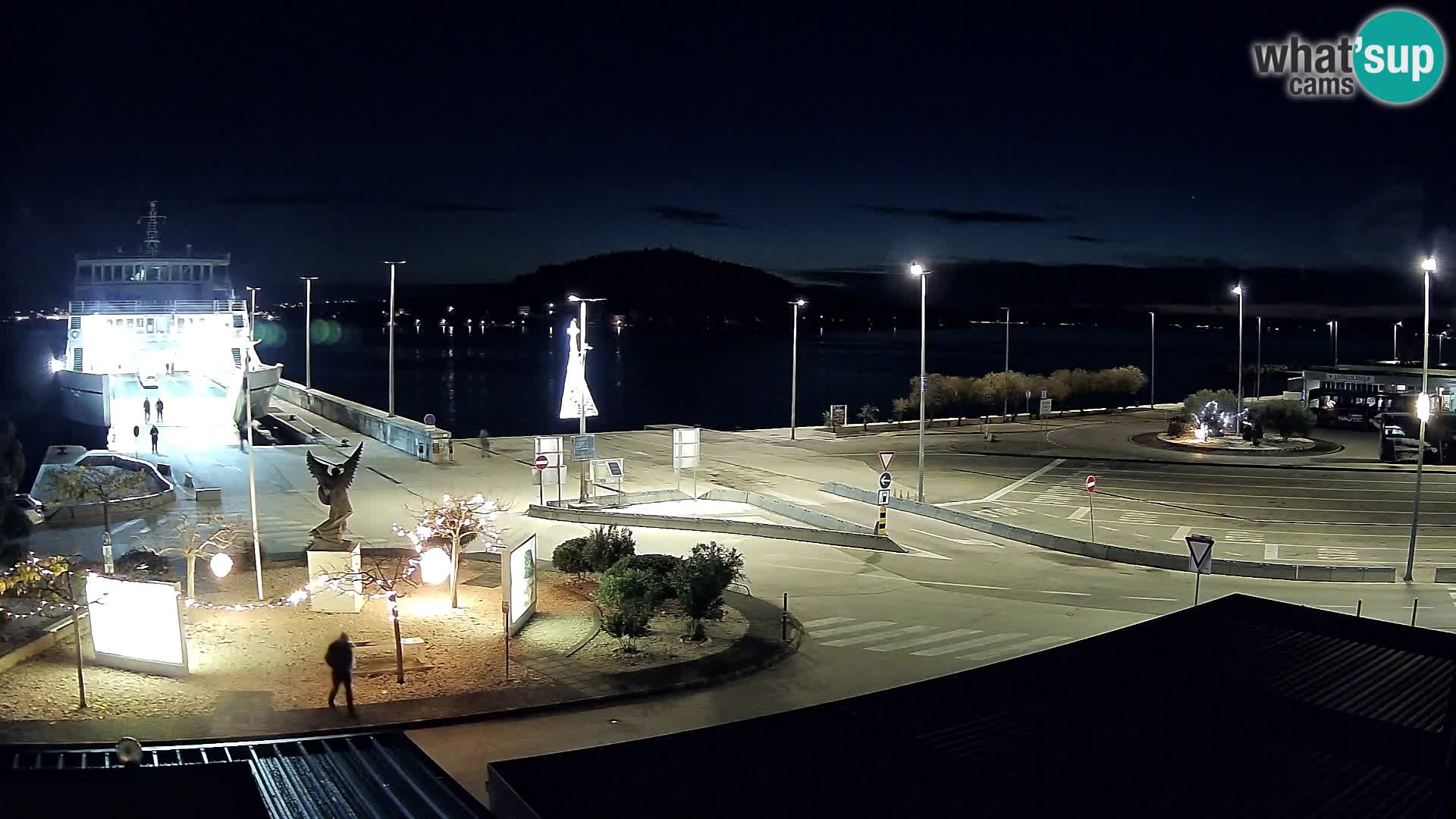 Webcam Ugljan – Preko Ferry to Zadar