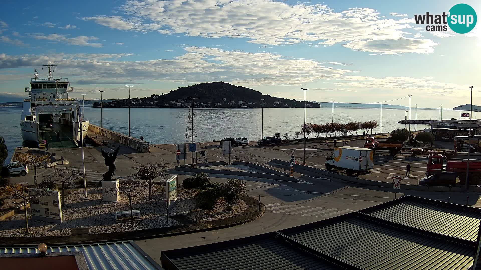 Web cam UGLJAN – Ferry de Preko à Zadar