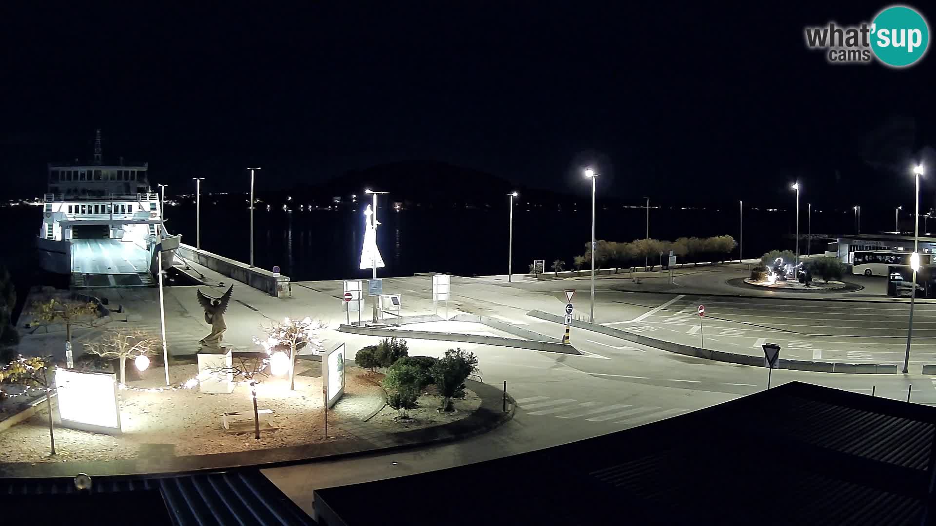 Webcam Ugliano – terminal traghetto da Preko a Zara