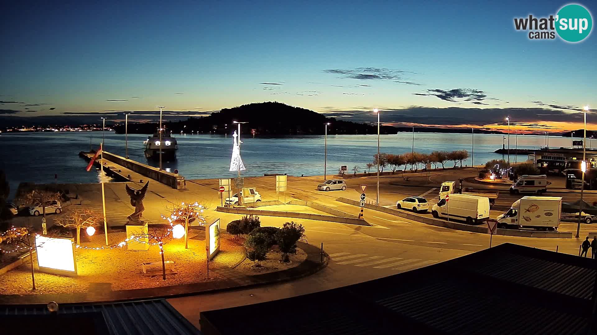 Cámara web UGLJAN – Transportar de Preko a Zadar