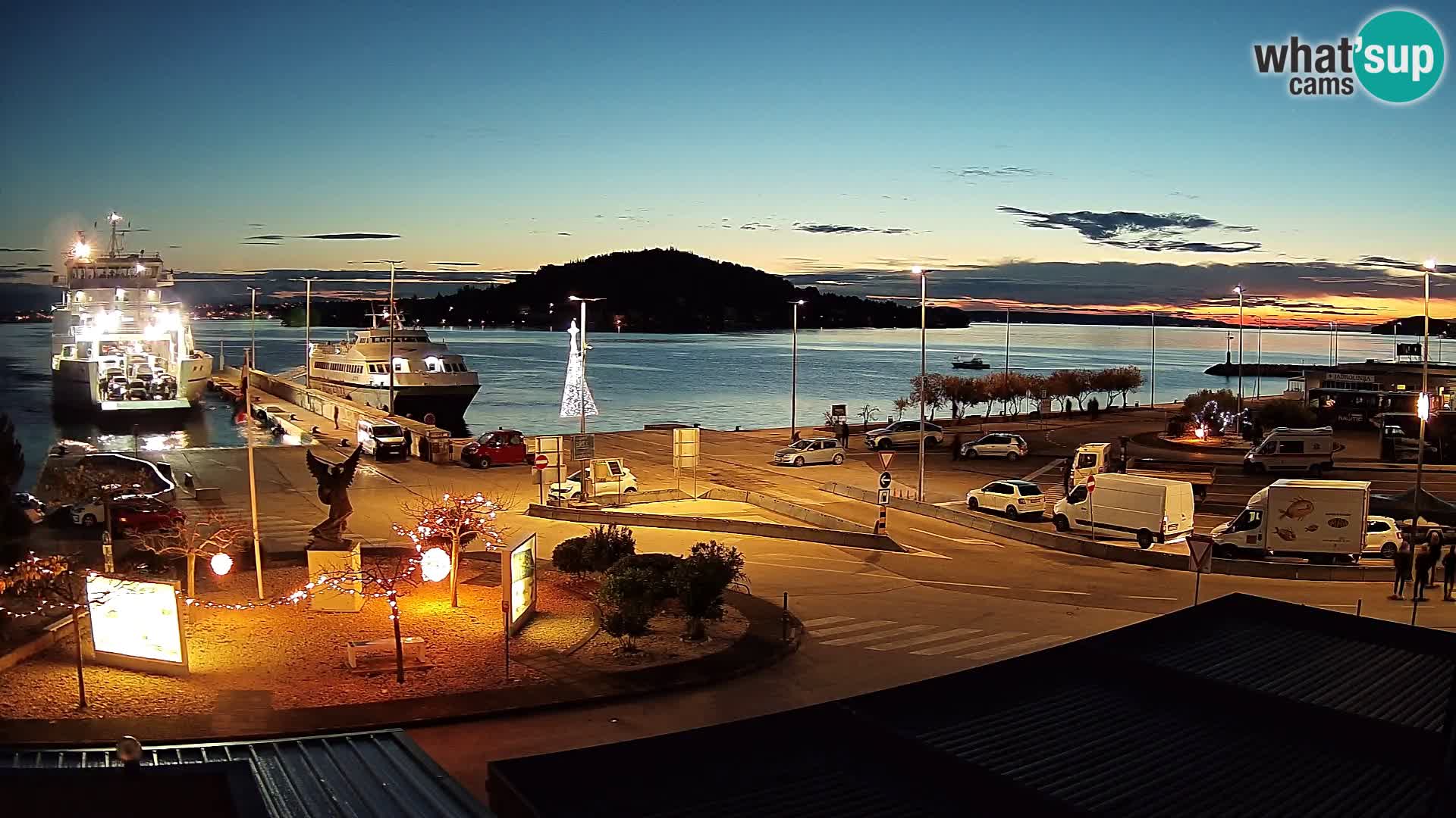 Cámara web UGLJAN – Transportar de Preko a Zadar