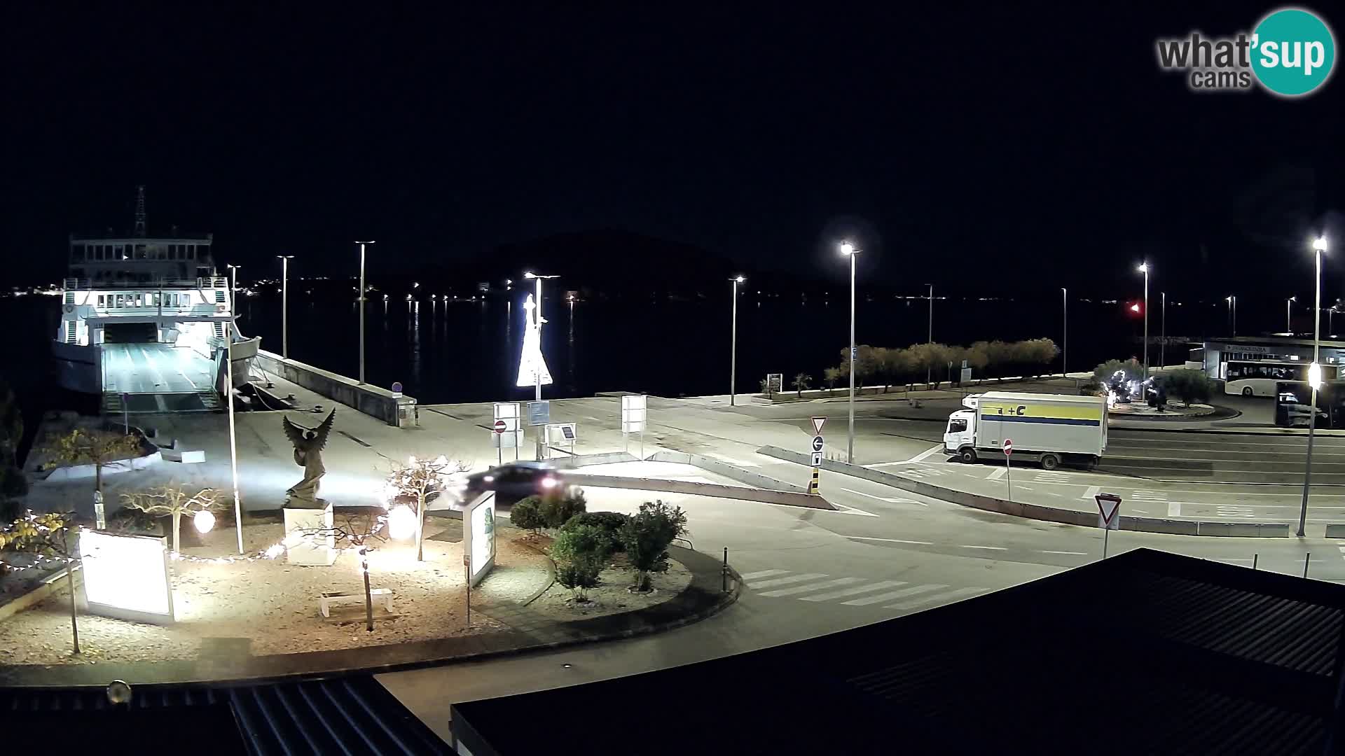 Spletna kamera Ugljan – trajekt Preko – Zadar