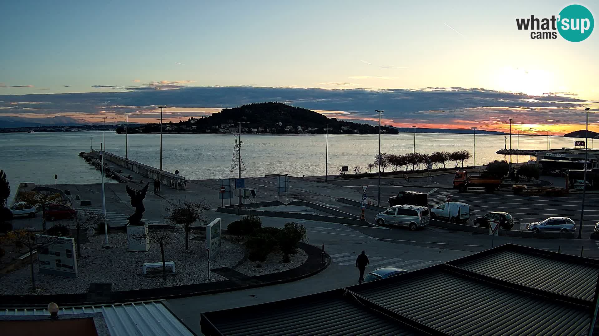 Webcam Ugljan – Preko Ferry to Zadar