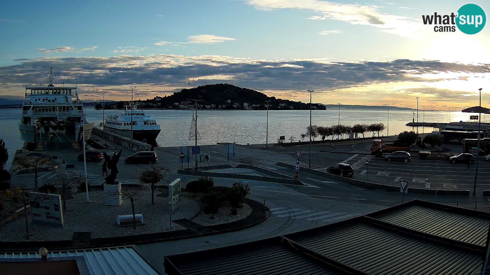 Webcam Ugljan – Preko Ferry to Zadar