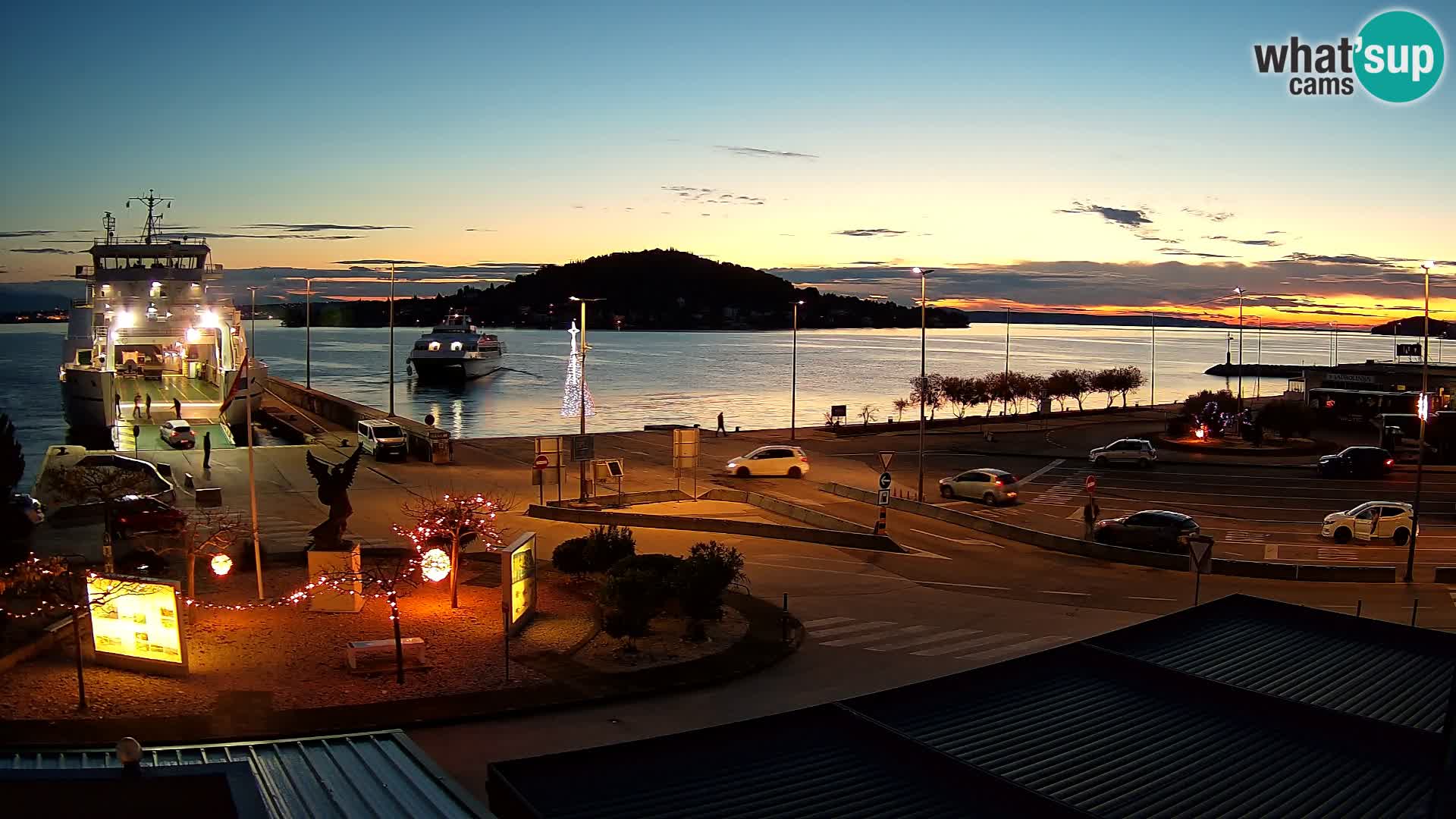 UGLJAN Webcam – Preko-Fähre nach Zadar