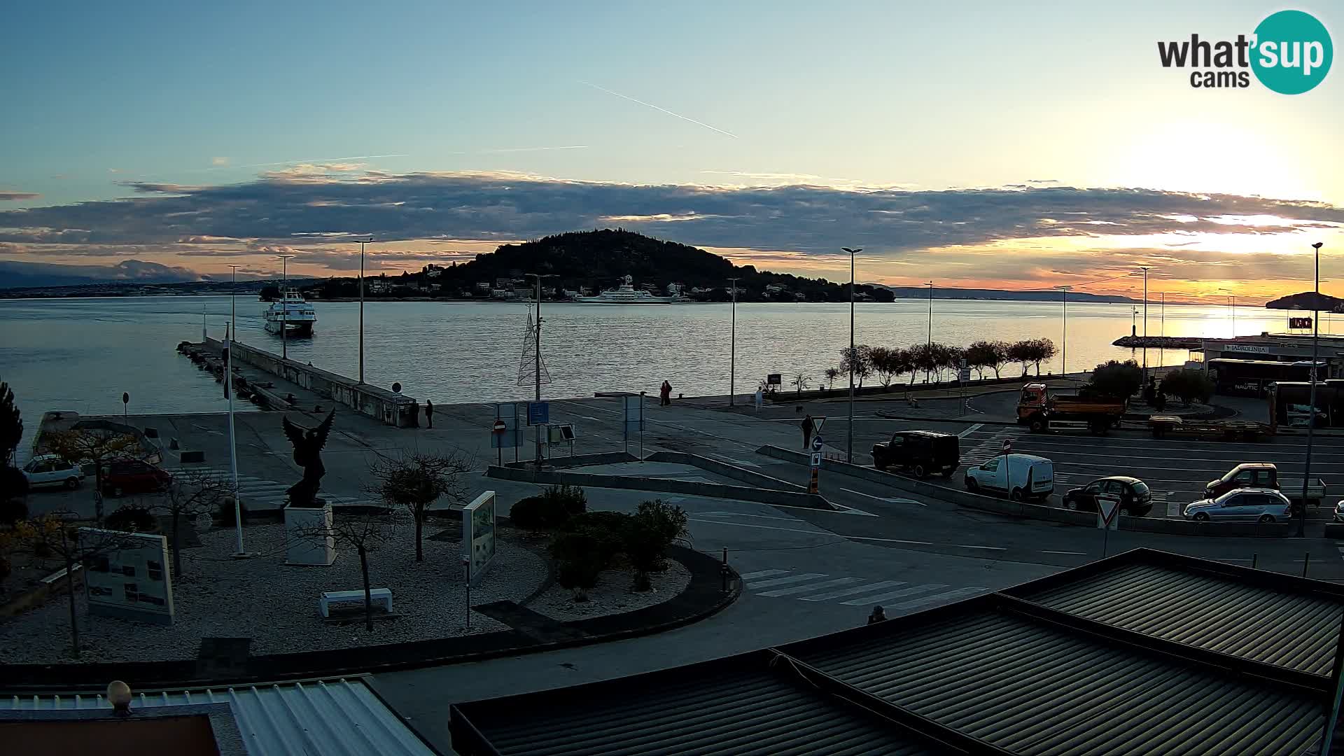 Webcam Ugljan – Preko Ferry to Zadar