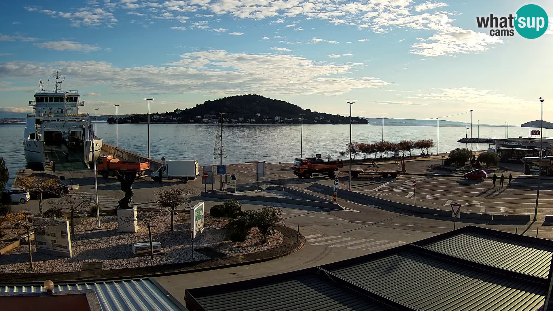 Web cam UGLJAN – Ferry de Preko à Zadar