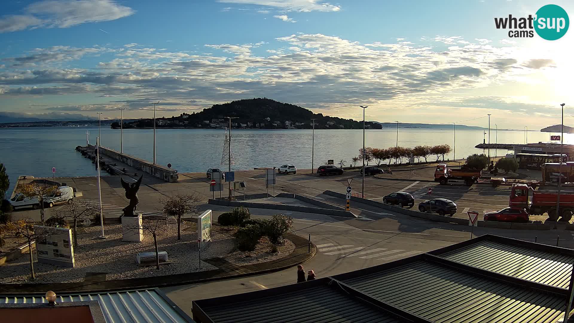 Webcam Ugljan – Preko Ferry to Zadar