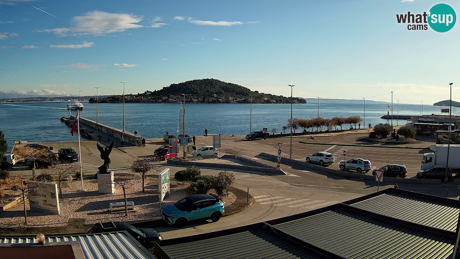 Cámara web UGLJAN – Transportar de Preko a Zadar