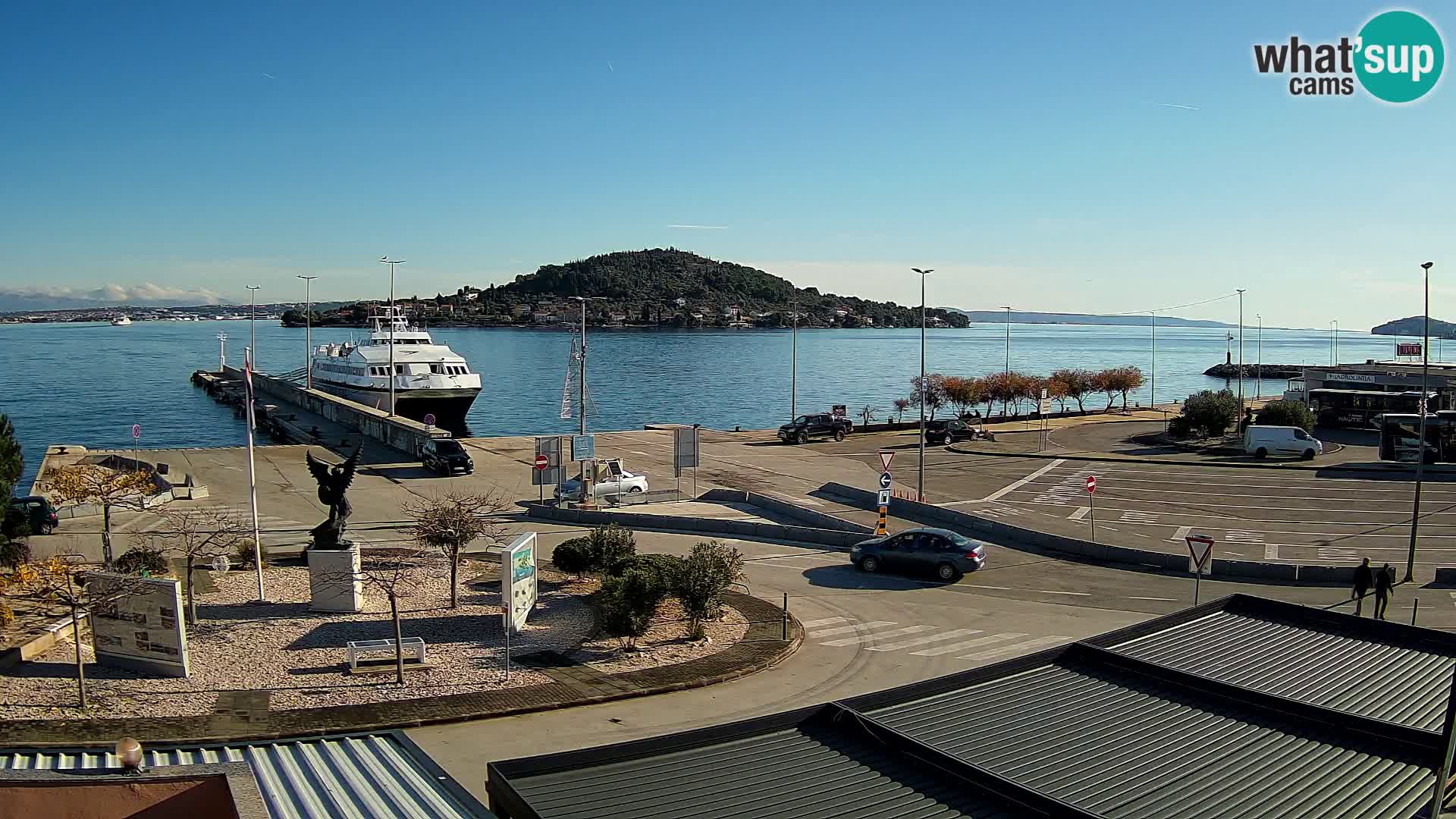 Cámara web UGLJAN – Transportar de Preko a Zadar