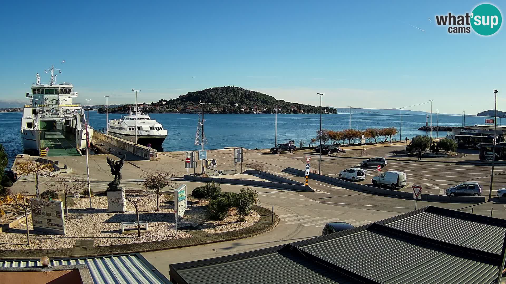 Web cam UGLJAN – Ferry de Preko à Zadar