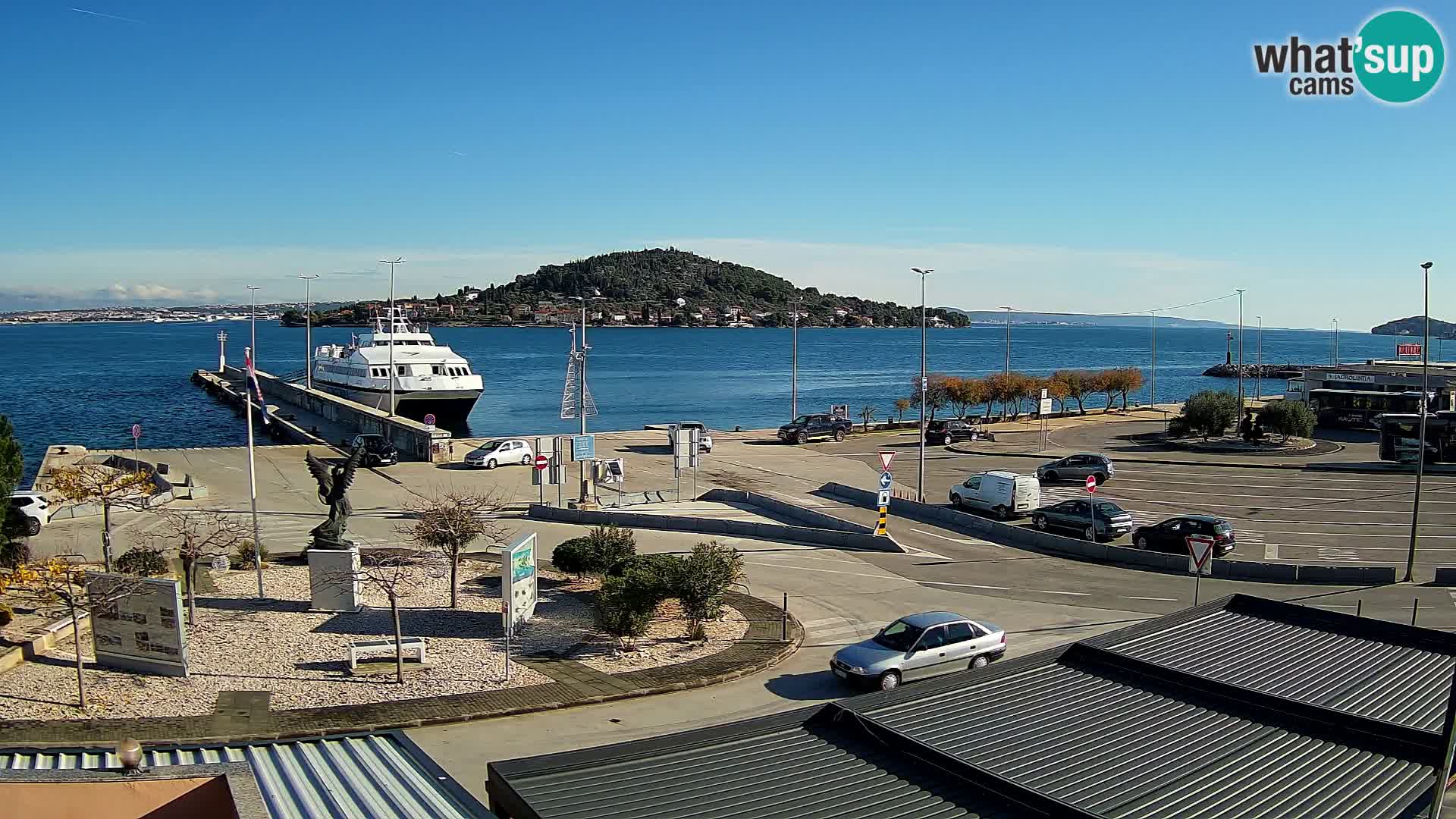 Web cam UGLJAN – Ferry de Preko à Zadar