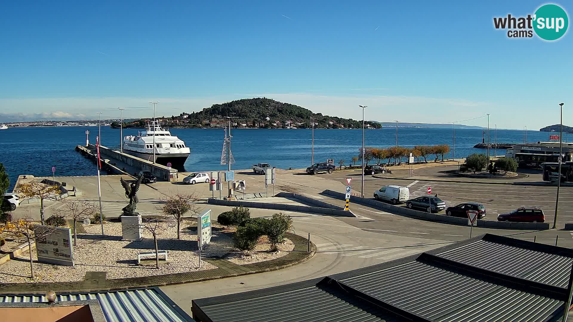 Web cam UGLJAN – Ferry de Preko à Zadar