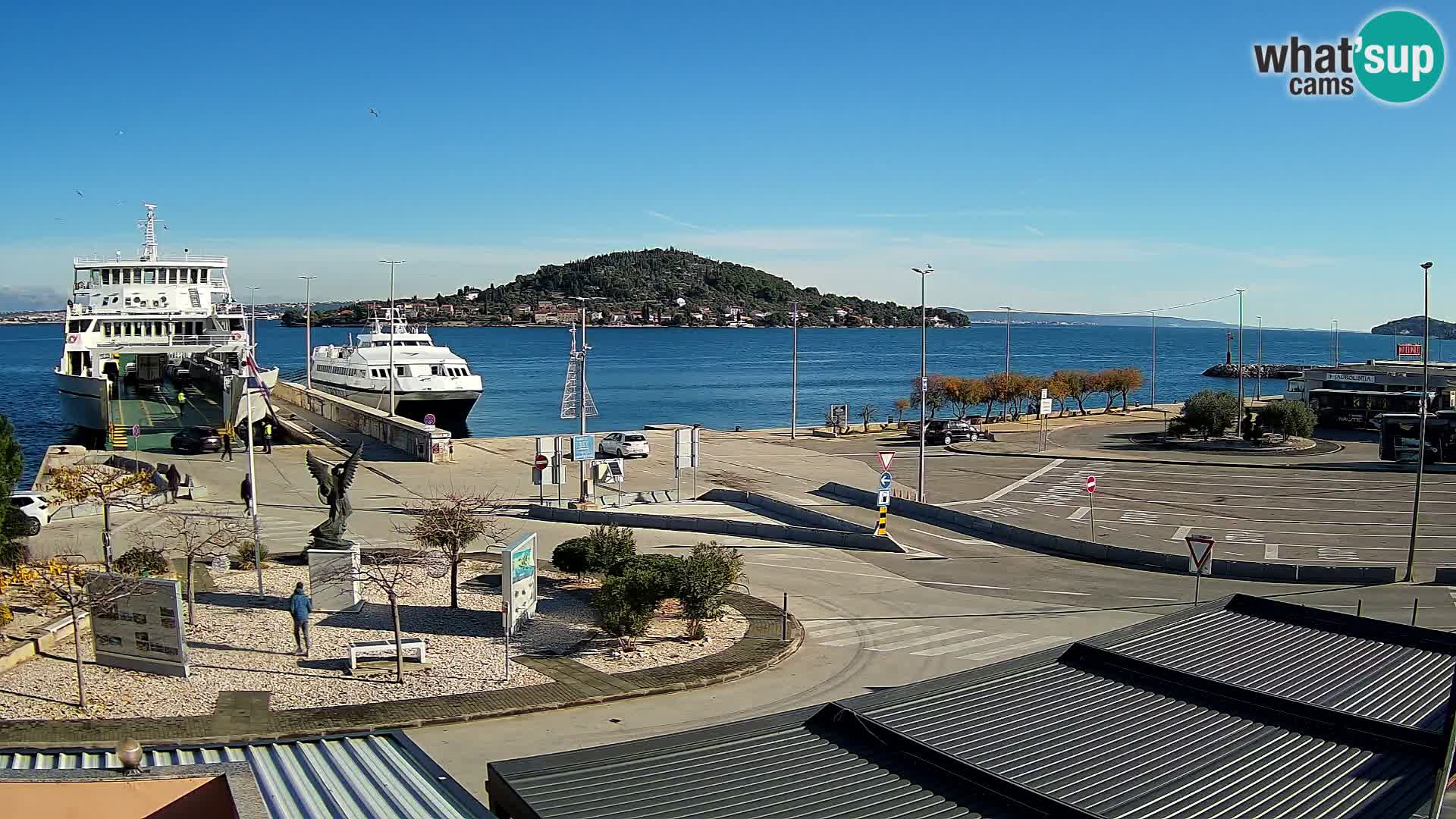 Cámara web UGLJAN – Transportar de Preko a Zadar