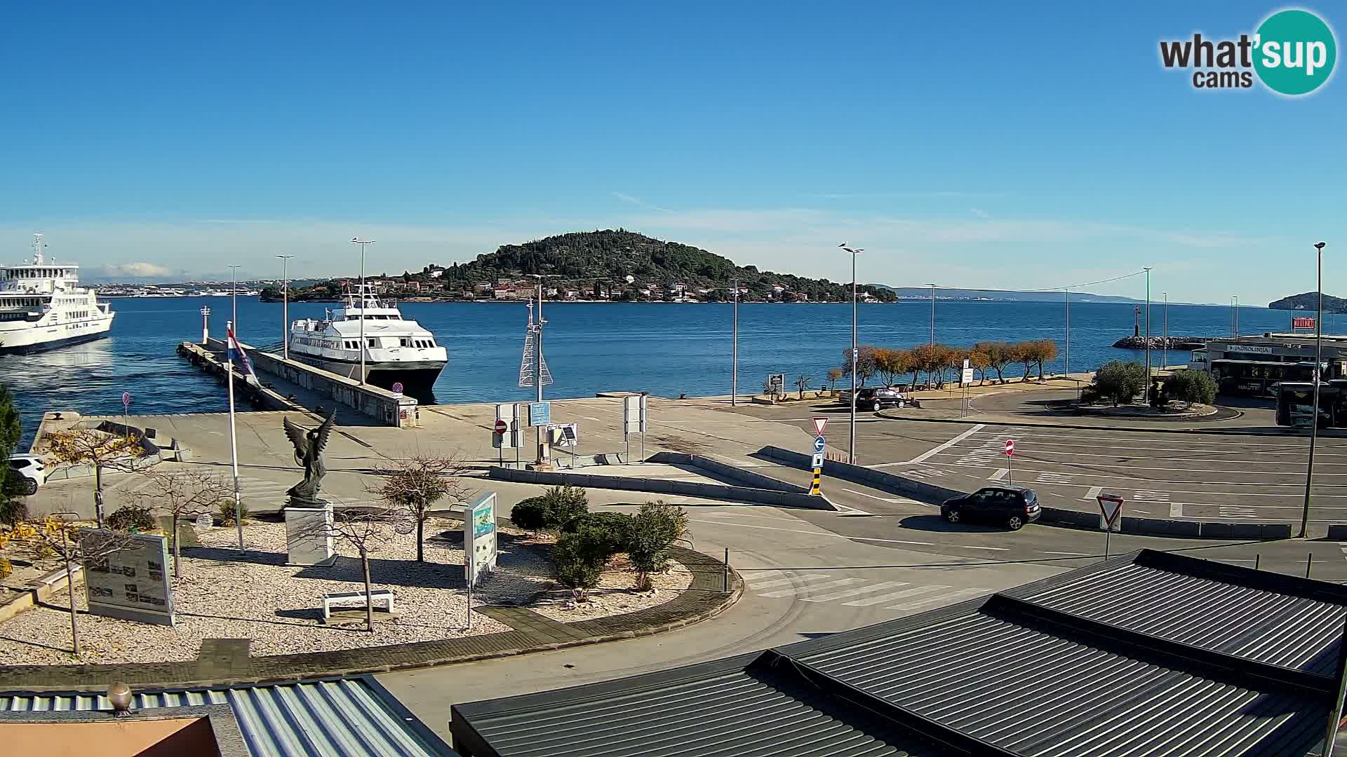 Cámara web UGLJAN – Transportar de Preko a Zadar