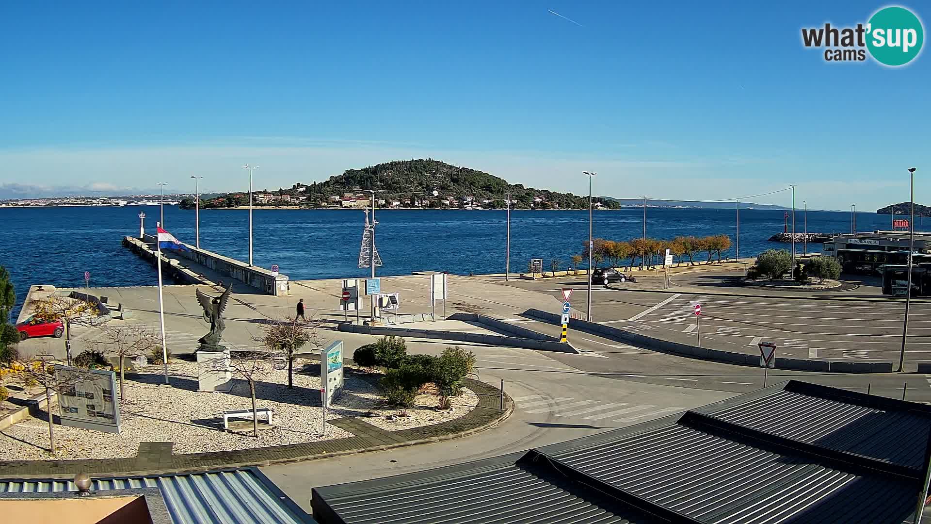 Web cam UGLJAN – Ferry de Preko à Zadar