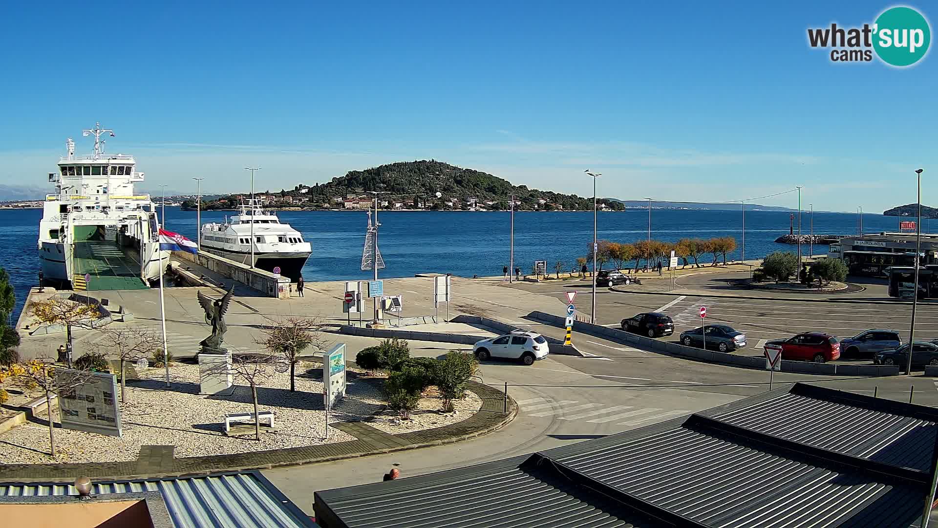 Cámara web UGLJAN – Transportar de Preko a Zadar