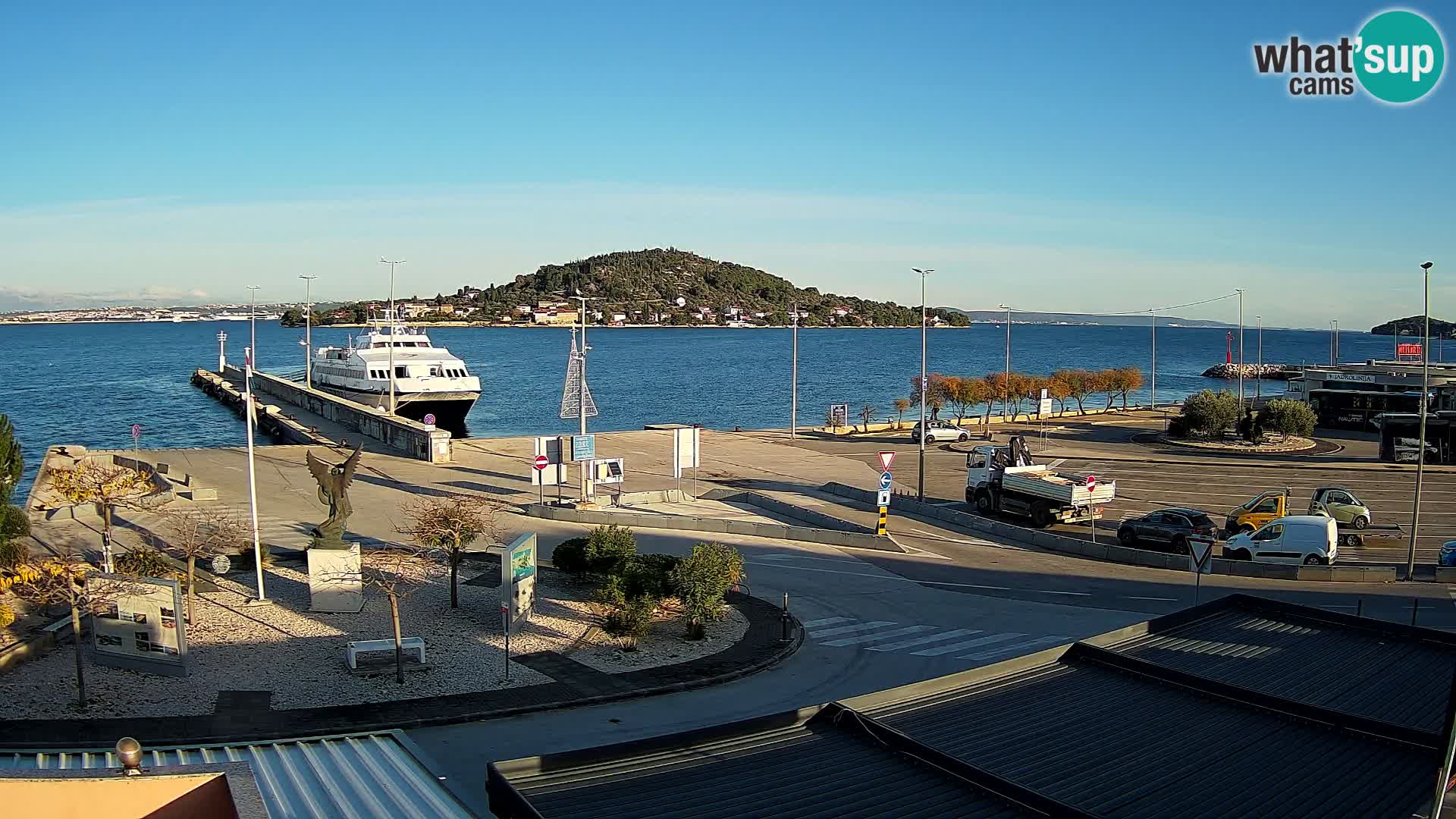 Web cam UGLJAN – Ferry de Preko à Zadar