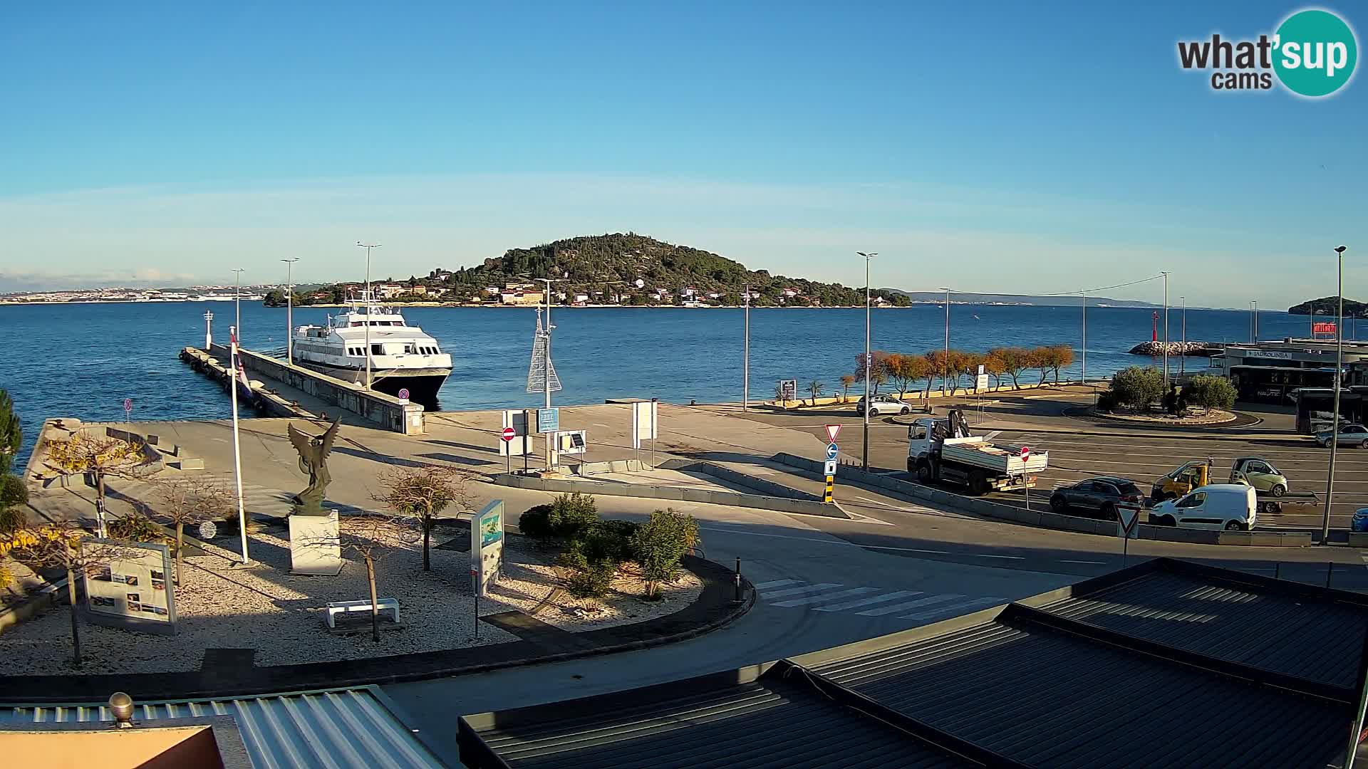 Web cam UGLJAN – Ferry de Preko à Zadar