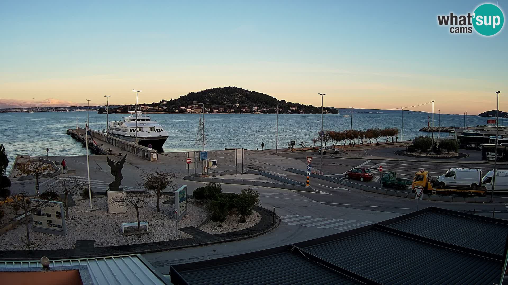 Web cam UGLJAN – Ferry de Preko à Zadar