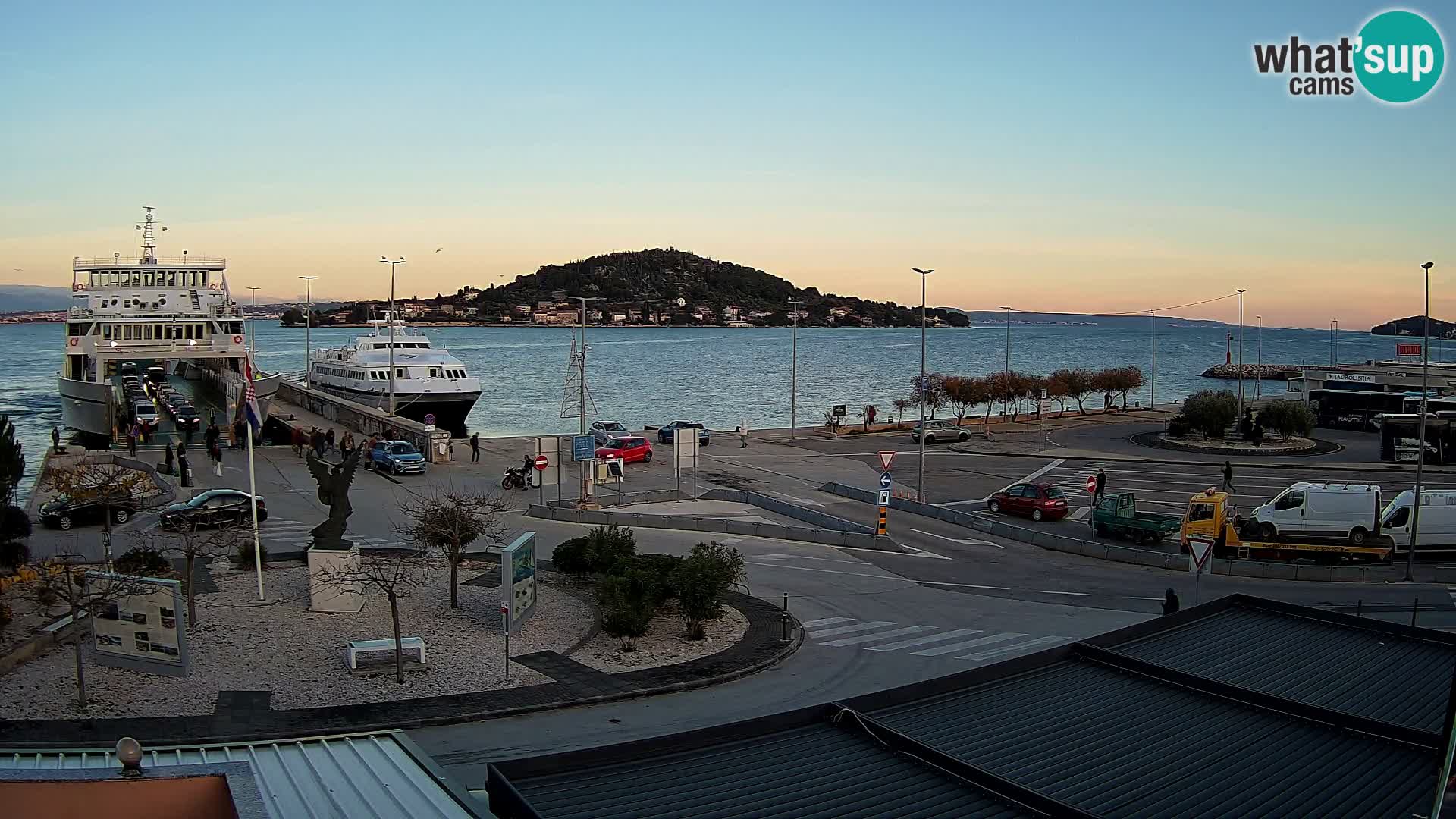 Cámara web UGLJAN – Transportar de Preko a Zadar