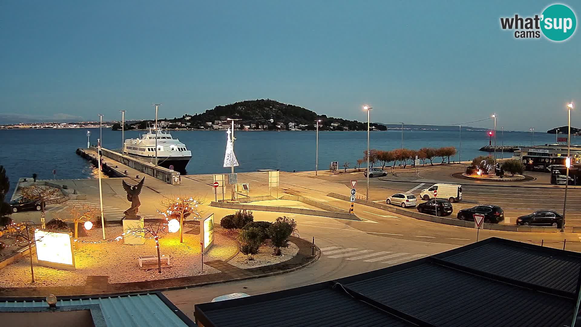 Cámara web UGLJAN – Transportar de Preko a Zadar