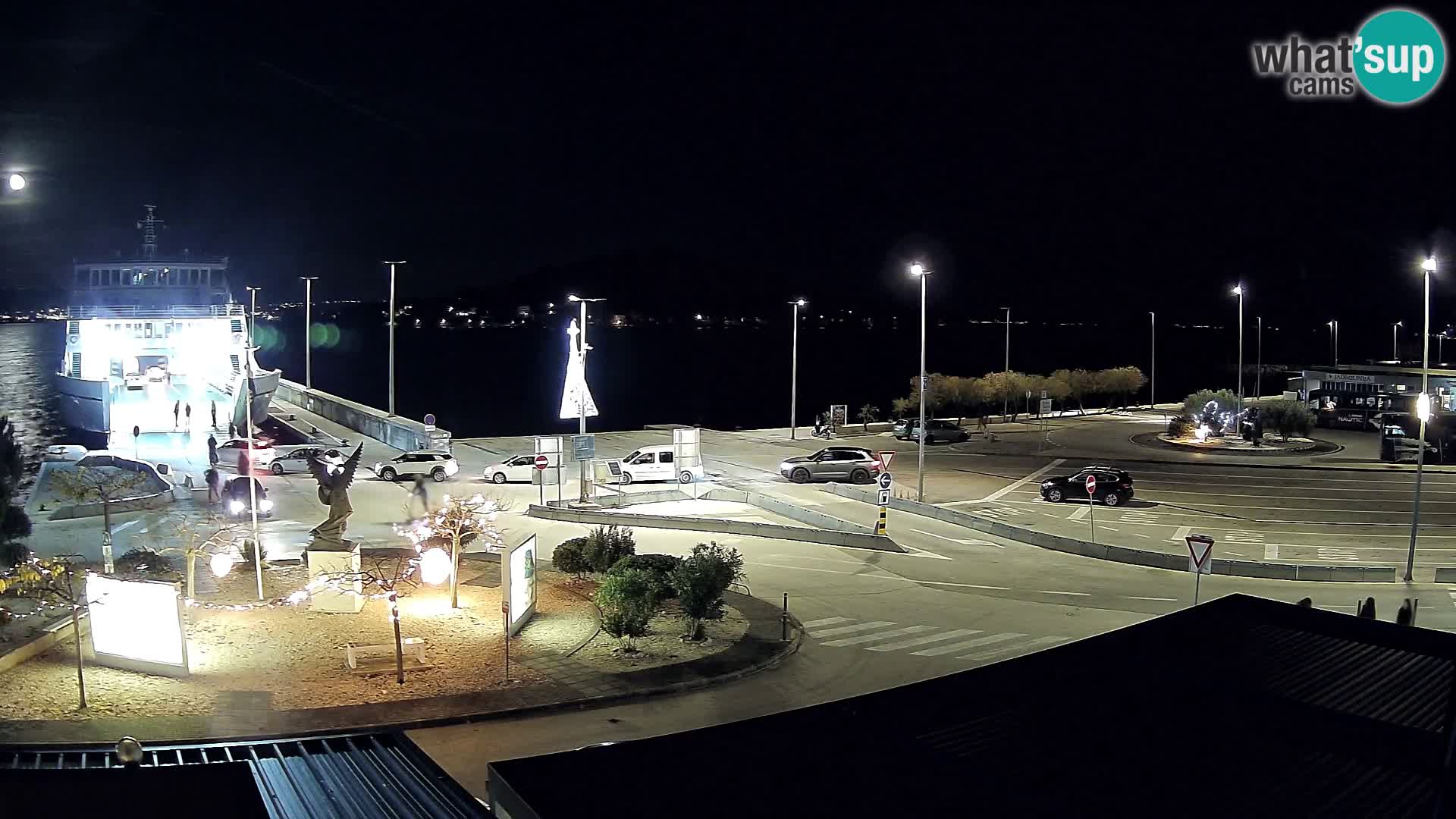 Webcam Ugliano – terminal traghetto da Preko a Zara