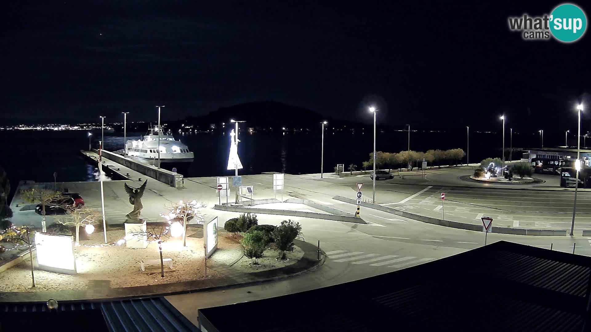 Webcam Ugliano – terminal traghetto da Preko a Zara